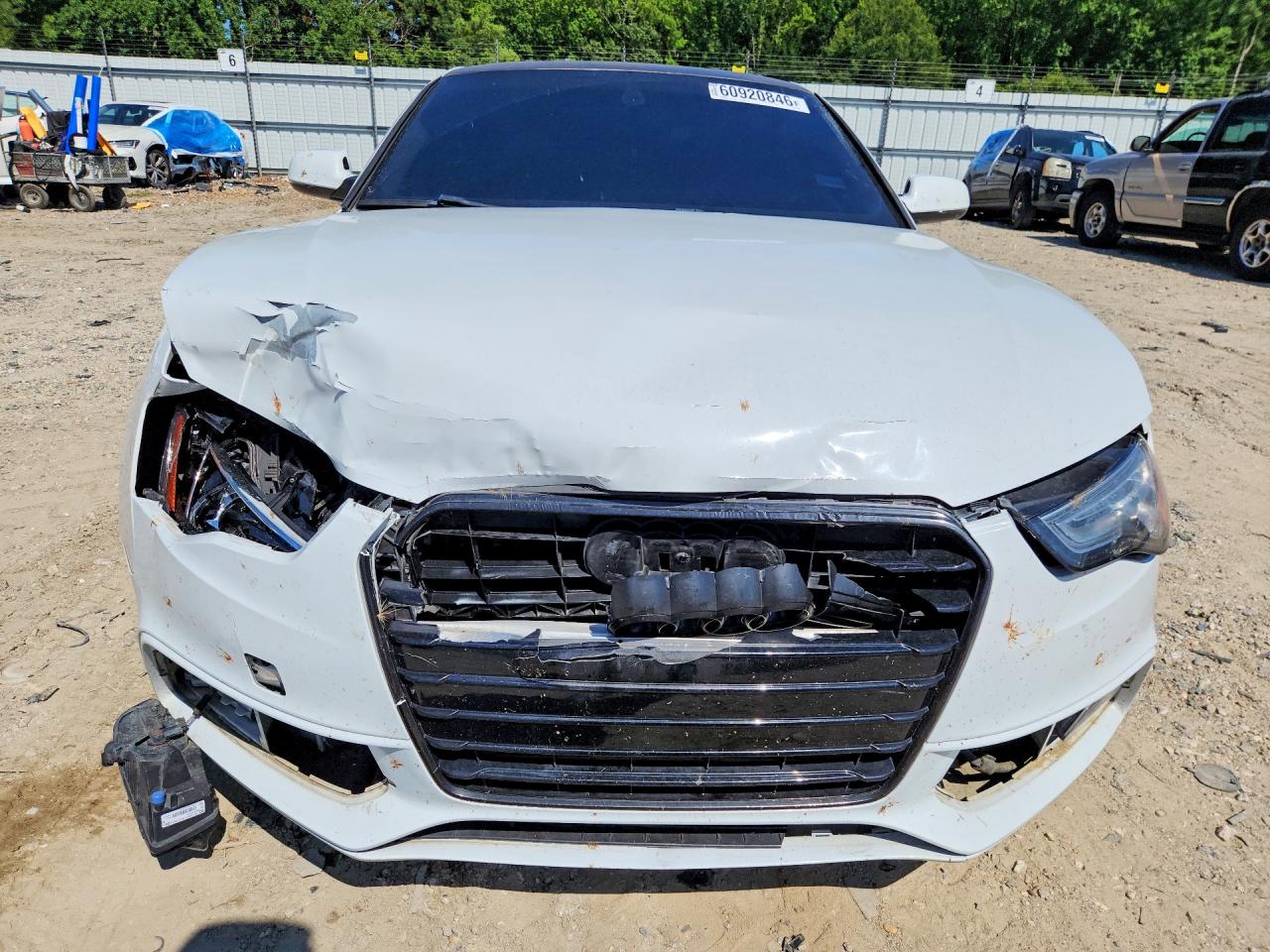 2016 Audi A5 Premium Plus S-line White vin: WAUM2AFR0GA048865