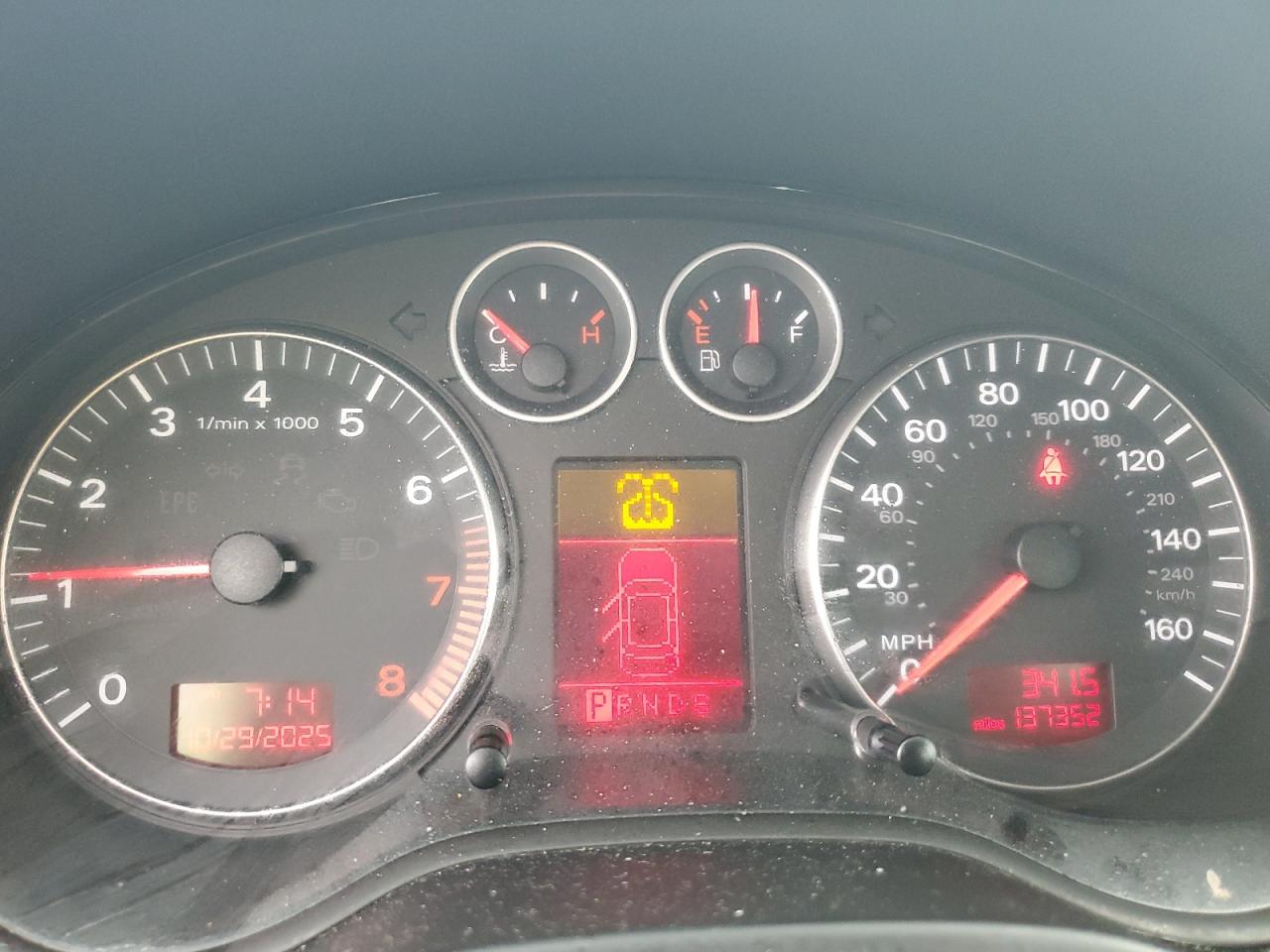 2006 Audi A3 2.0 Sport Teal vin: WAUMF78P16A003323