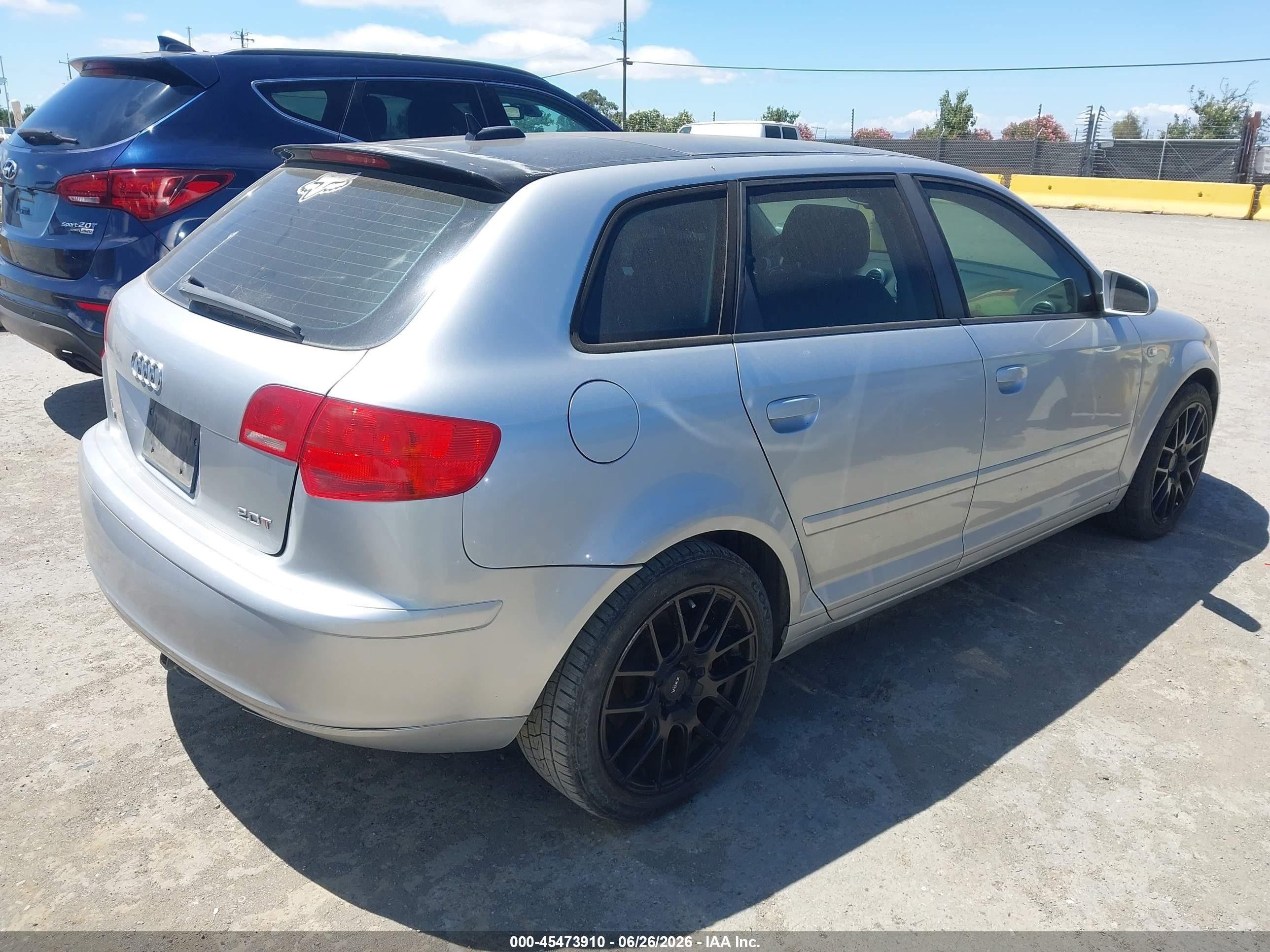 2006 Audi A3 2.0t Серый vin: WAUMF78P96A006230