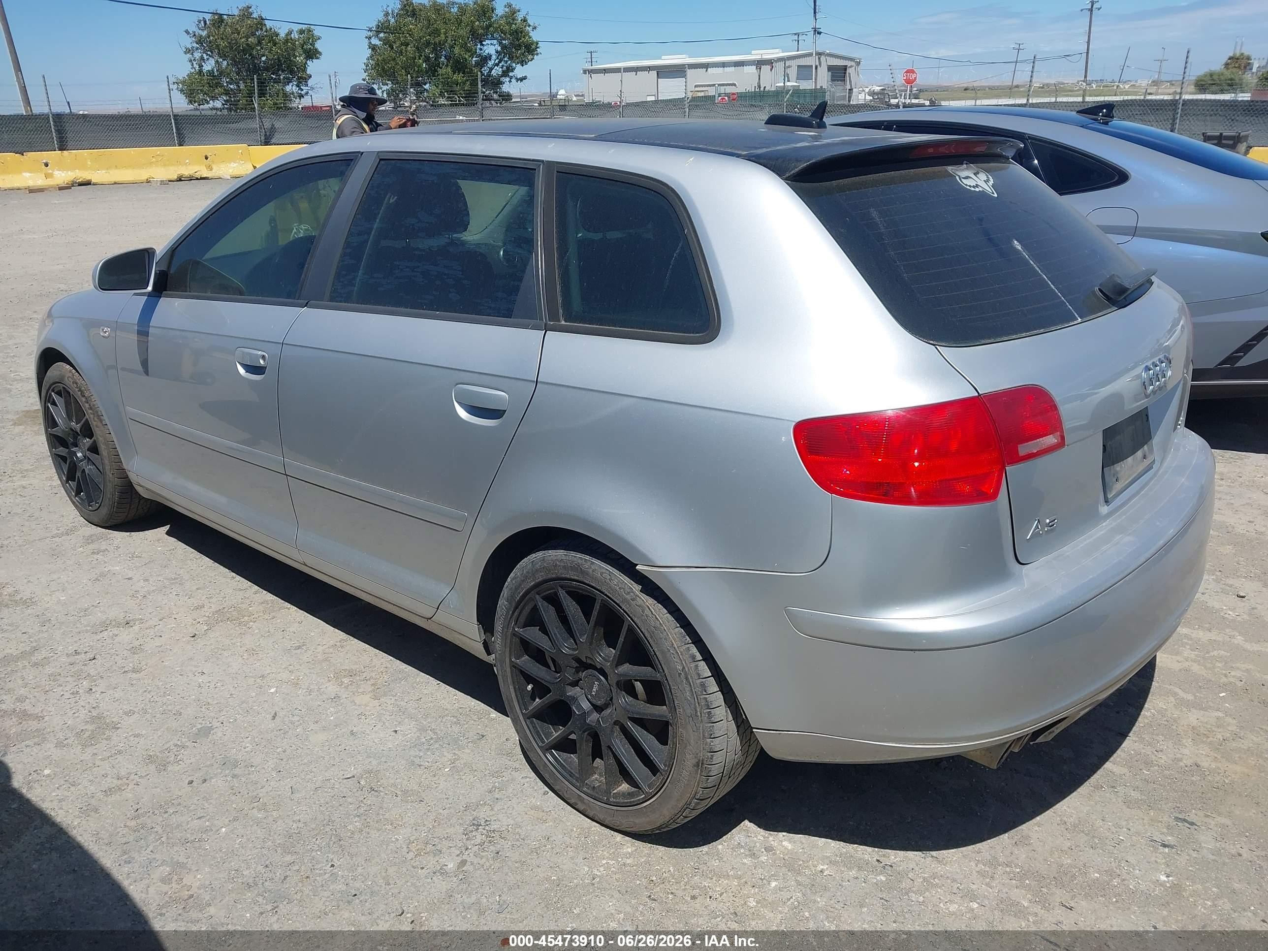 2006 Audi A3 2.0t Серый vin: WAUMF78P96A006230