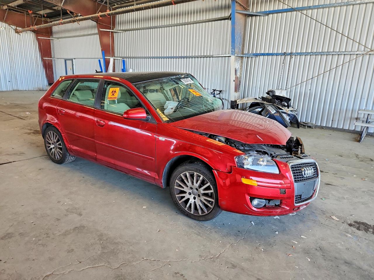2006 Audi A3 2.0 Sport Красный vin: WAUMF78PX6A029757