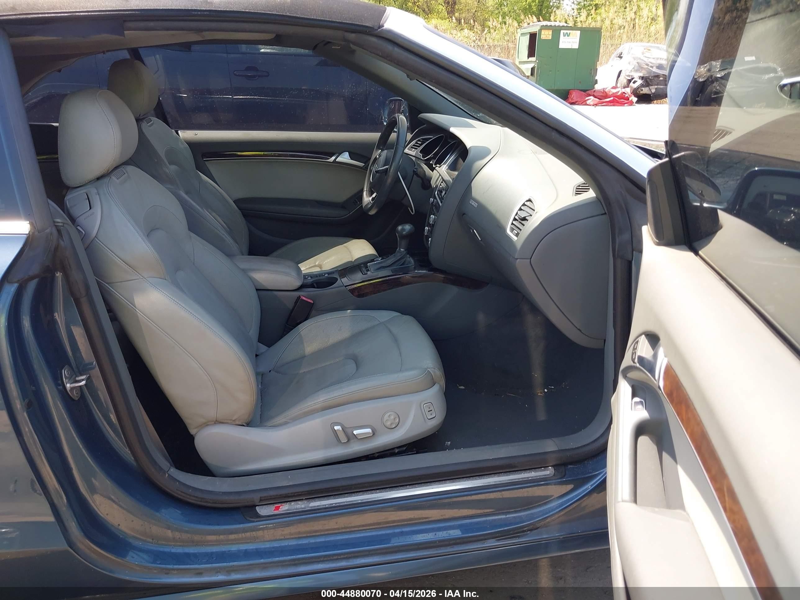 2015 Audi A5 2.0t Premium Light Blue vin: WAUMFAFH2FN005244