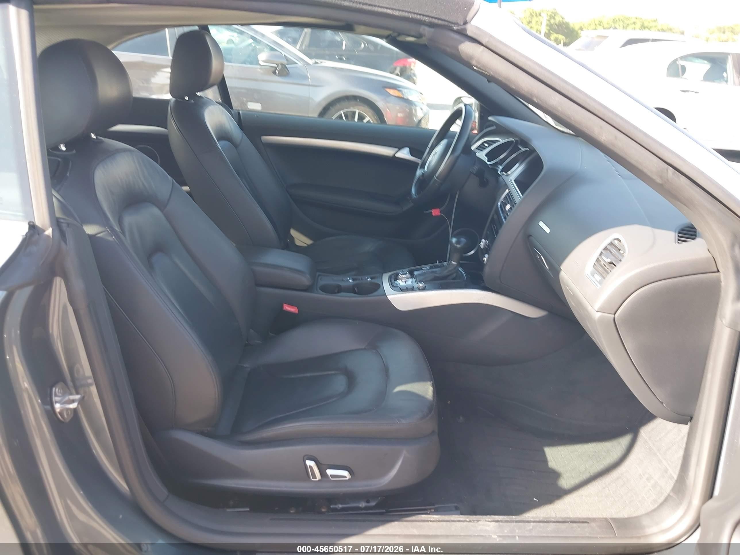 2015 Audi A5 2.0t Premium Gray vin: WAUMFAFH3FN001610