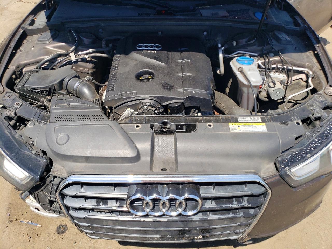 2015 Audi A5 Premium Plus Brown vin: WAUMFAFH3FN001784