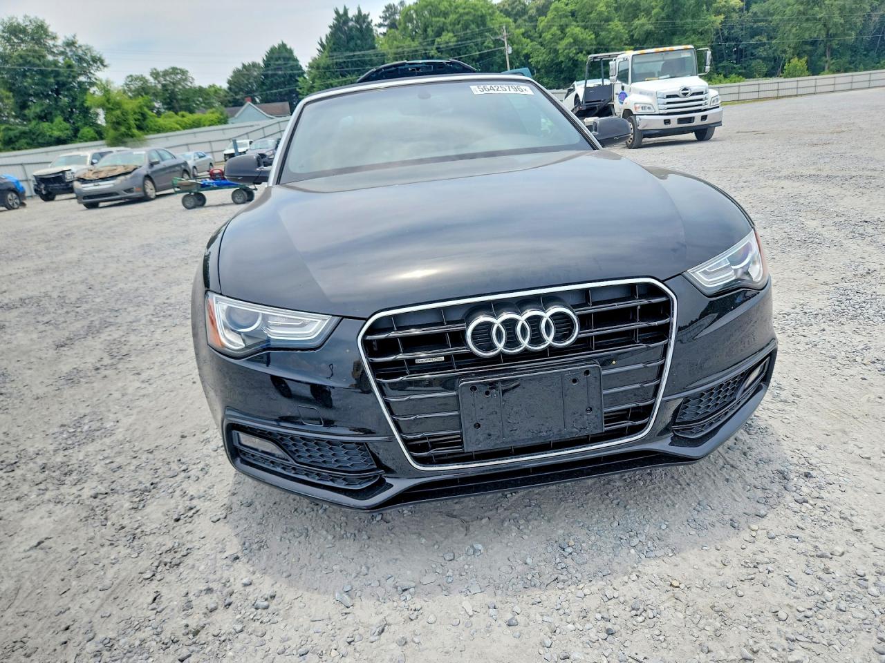 2015 Audi A5 Premium Plus Black vin: WAUMFAFH3FN007102