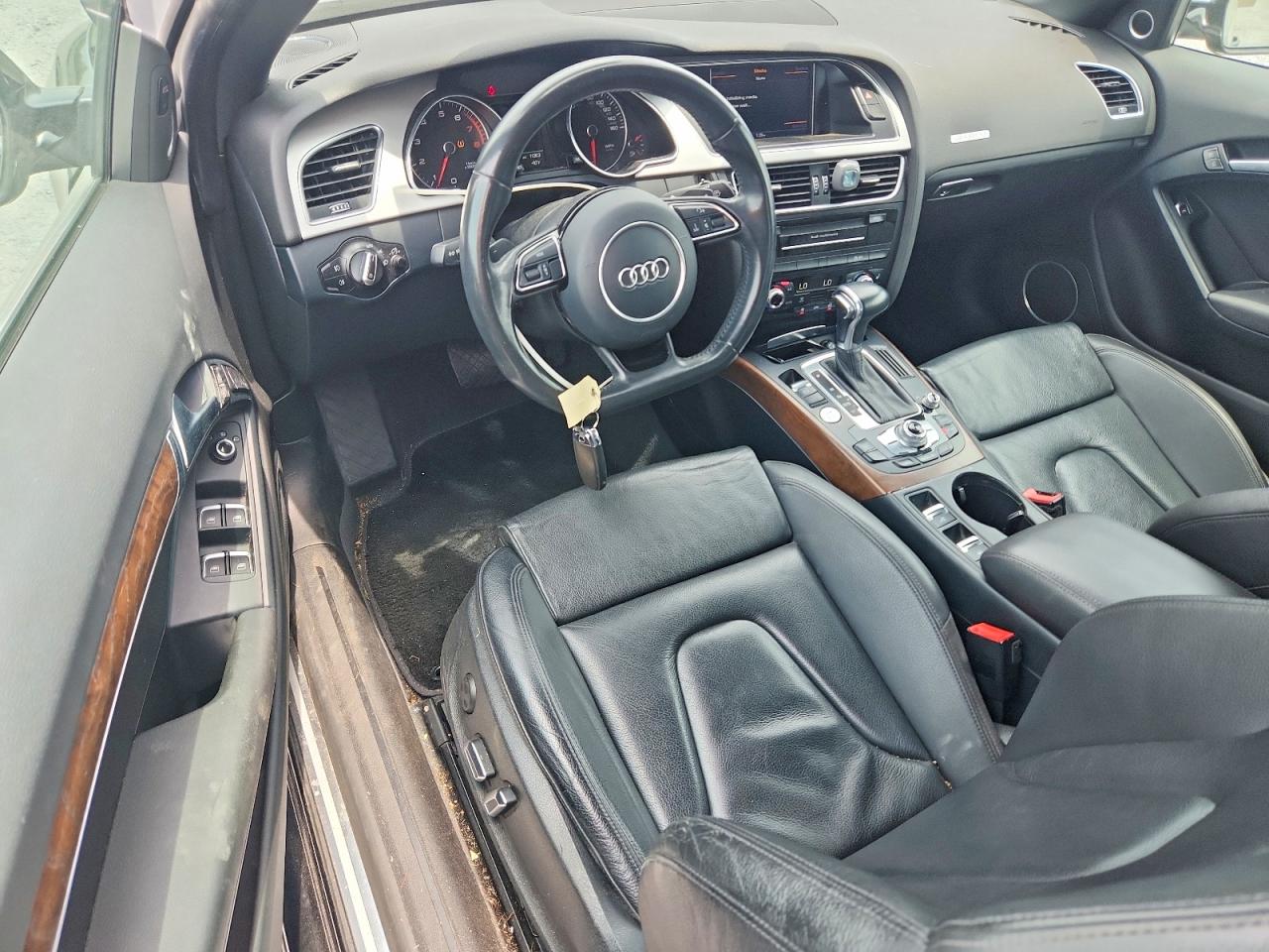 2015 Audi A5 Premium Plus Black vin: WAUMFAFH3FN007102