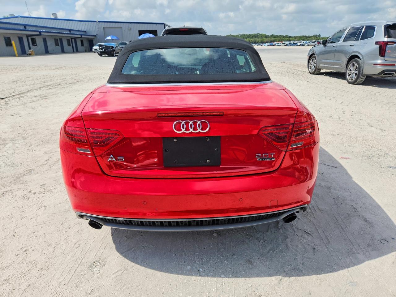 2015 Audi A5 Premium Plus Red vin: WAUMFAFH4FN013264