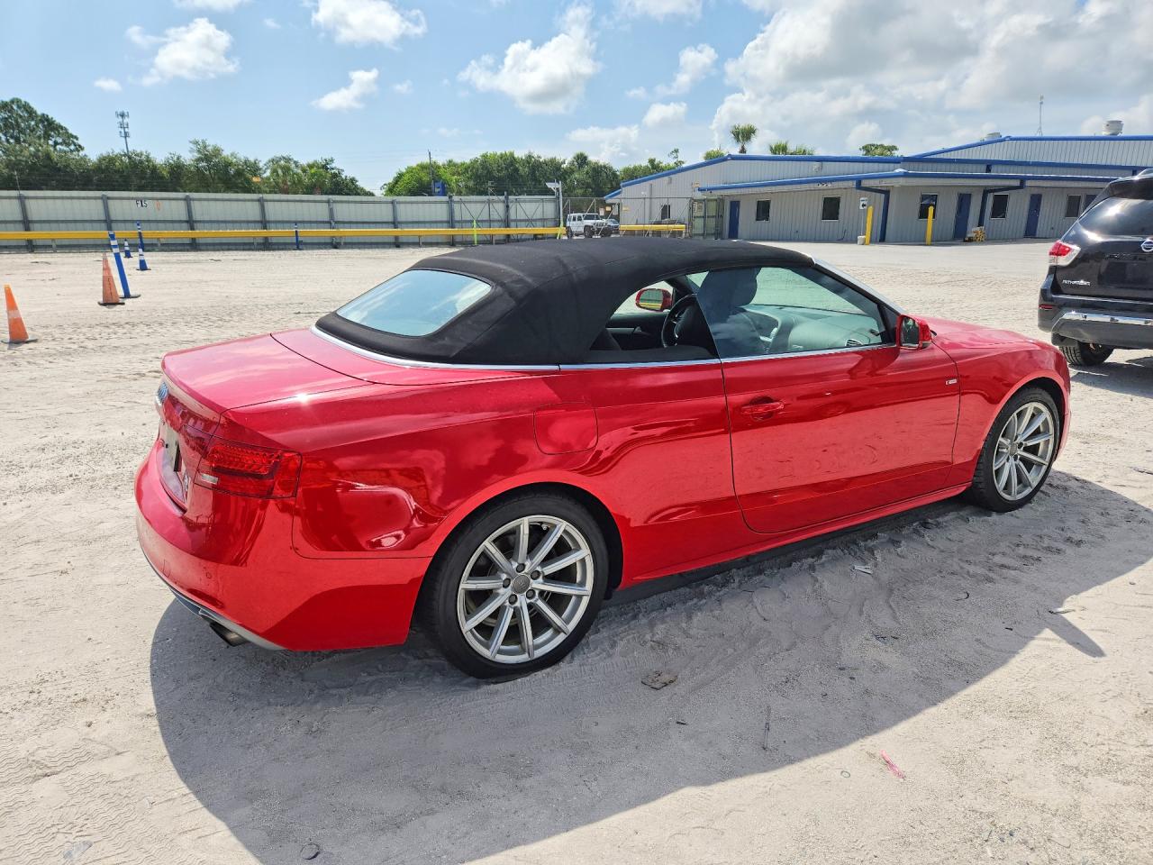 2015 Audi A5 Premium Plus Red vin: WAUMFAFH4FN013264