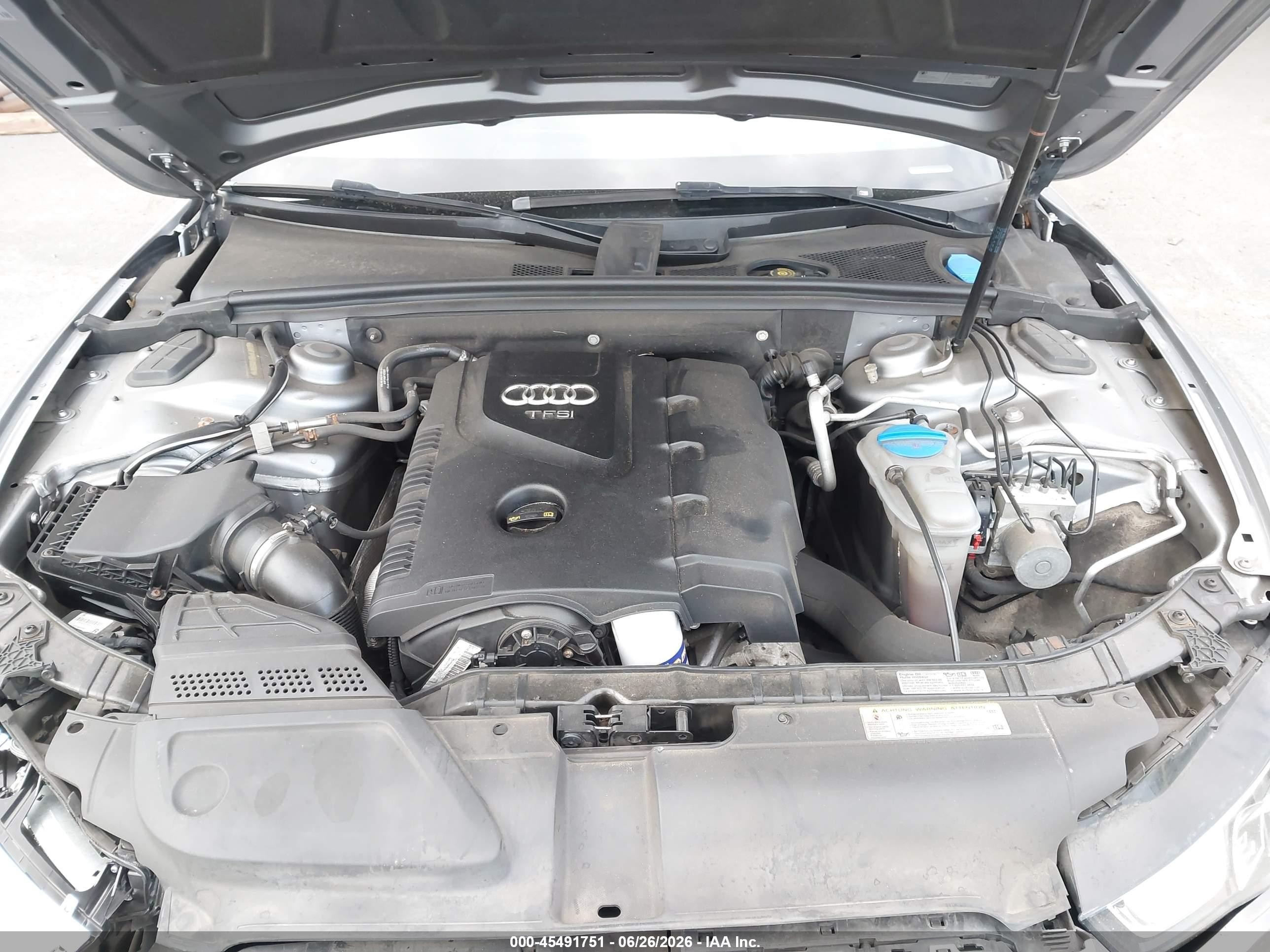 2015 Audi A5 2.0t Premium Gray vin: WAUMFAFH5FN005061