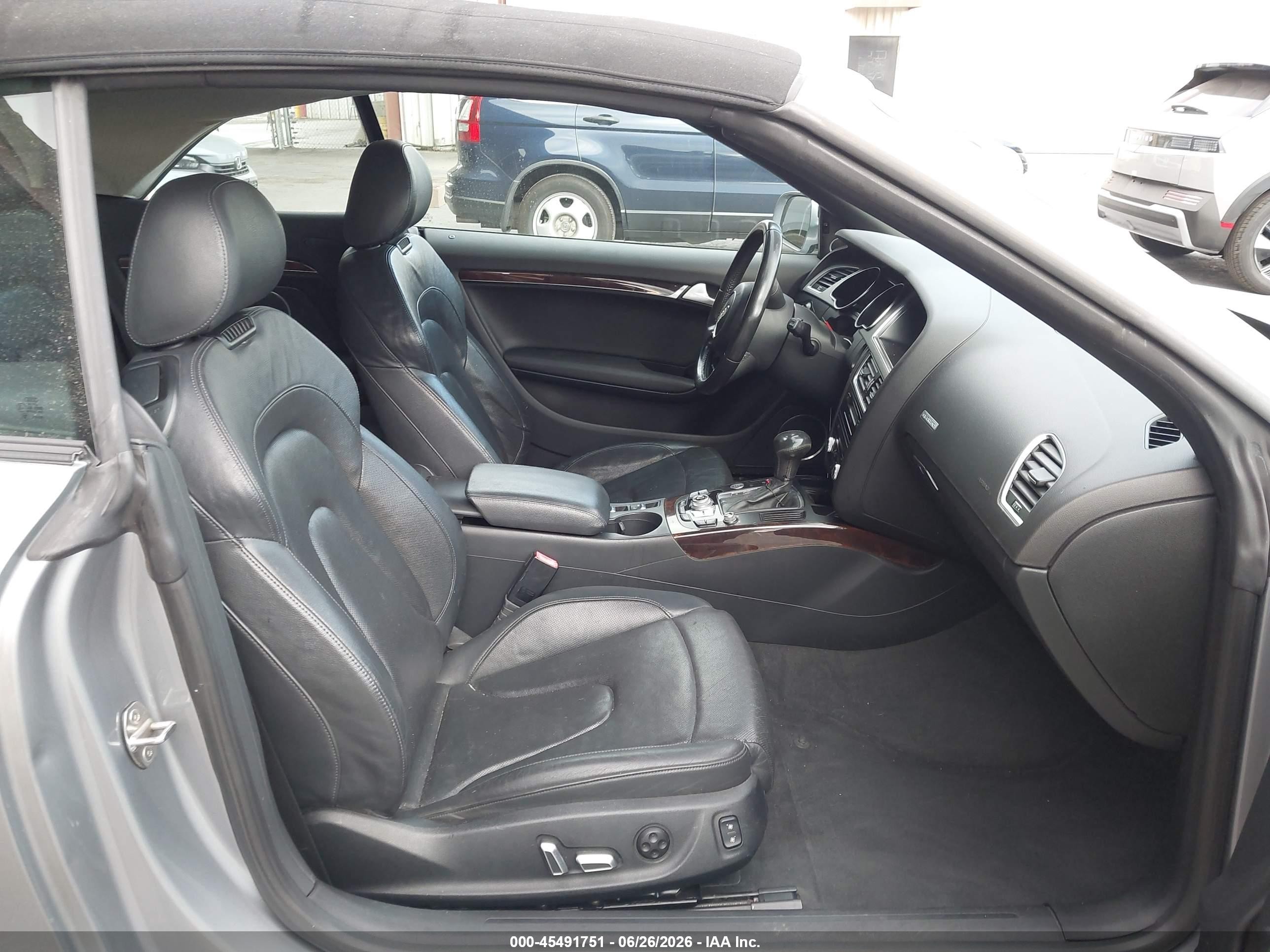 2015 Audi A5 2.0t Premium Gray vin: WAUMFAFH5FN005061