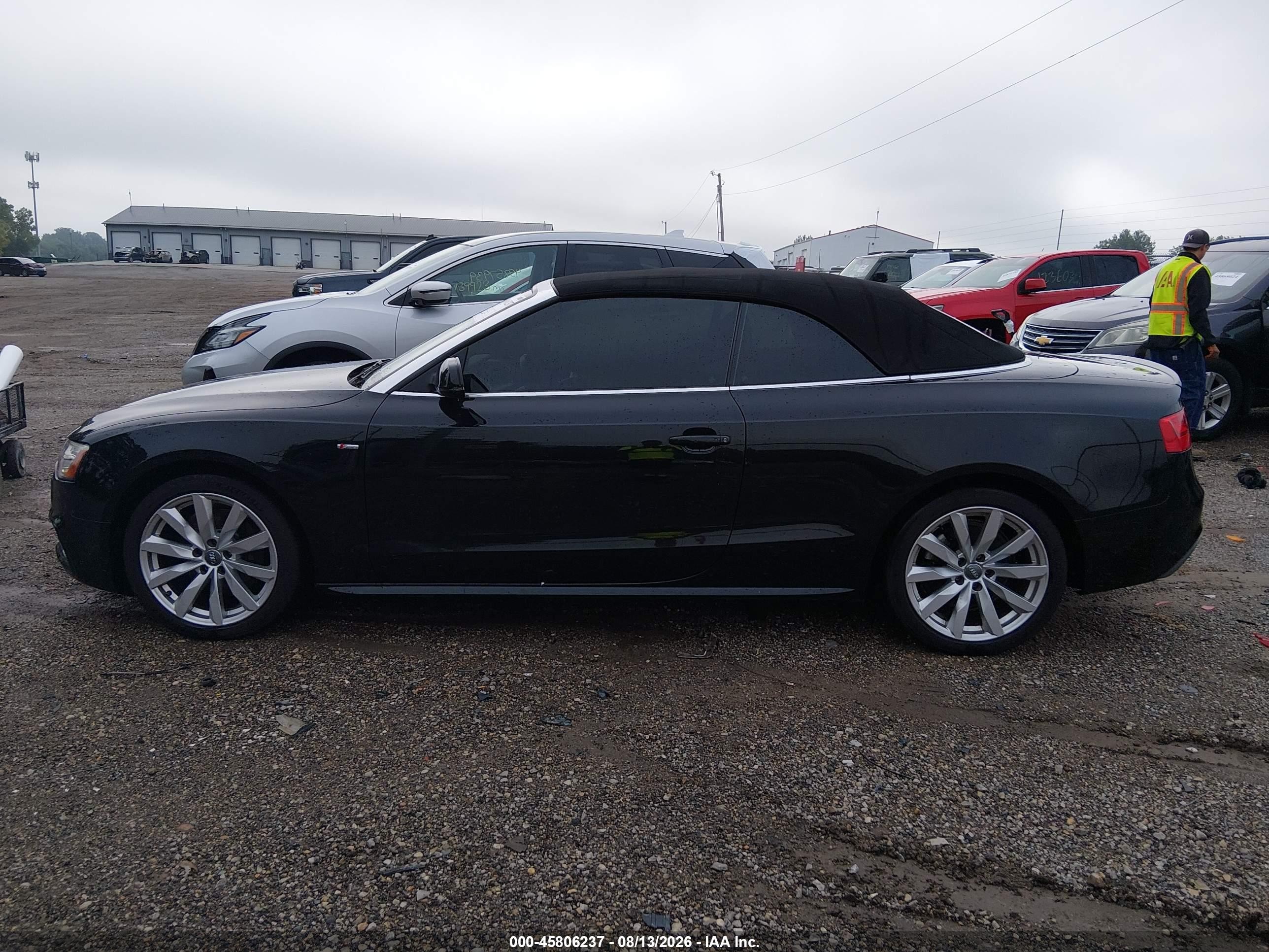 2015 Audi A5 2.0t Premium Black vin: WAUMFAFH5FN006954
