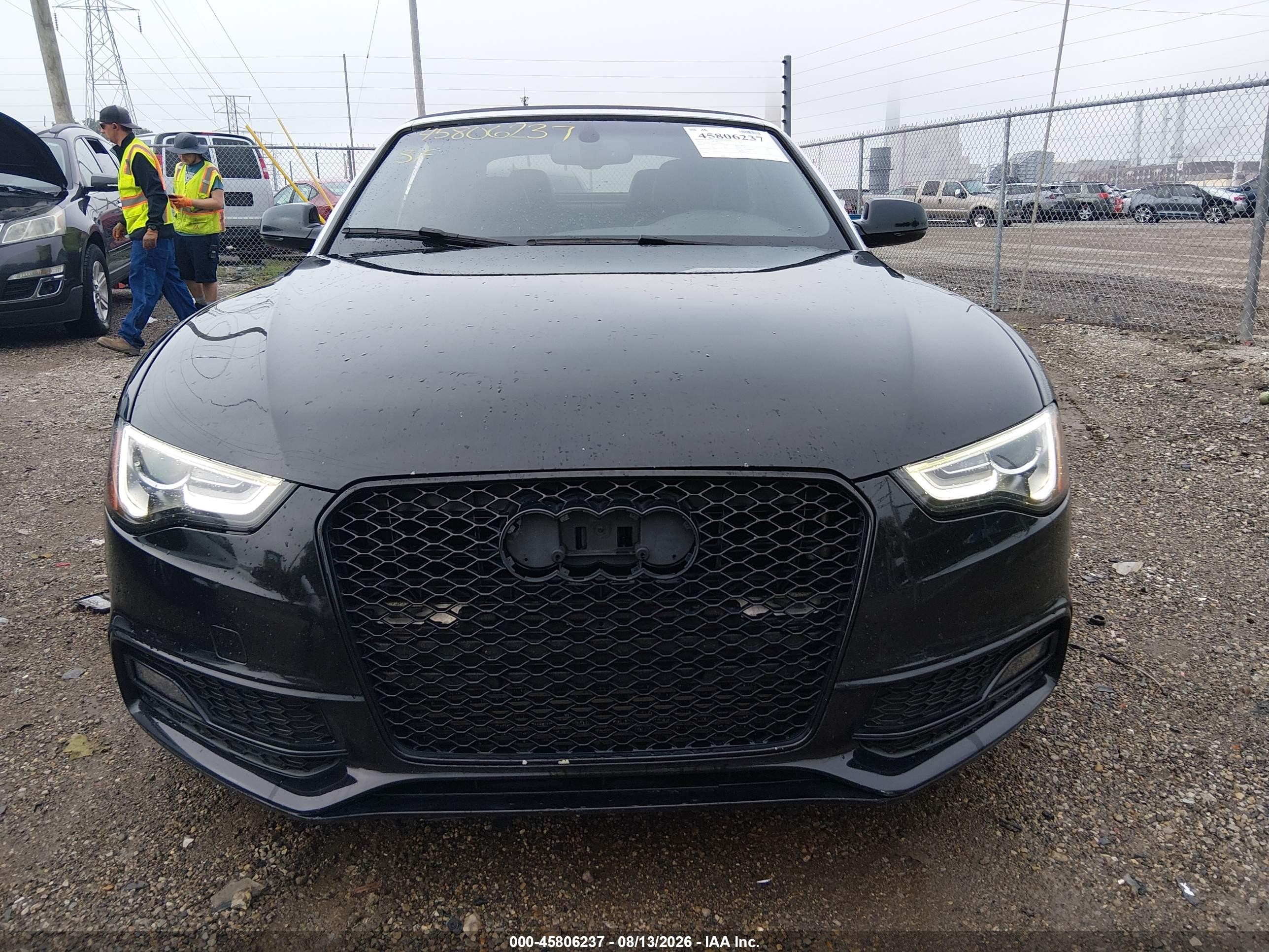 2015 Audi A5 2.0t Premium Black vin: WAUMFAFH5FN006954