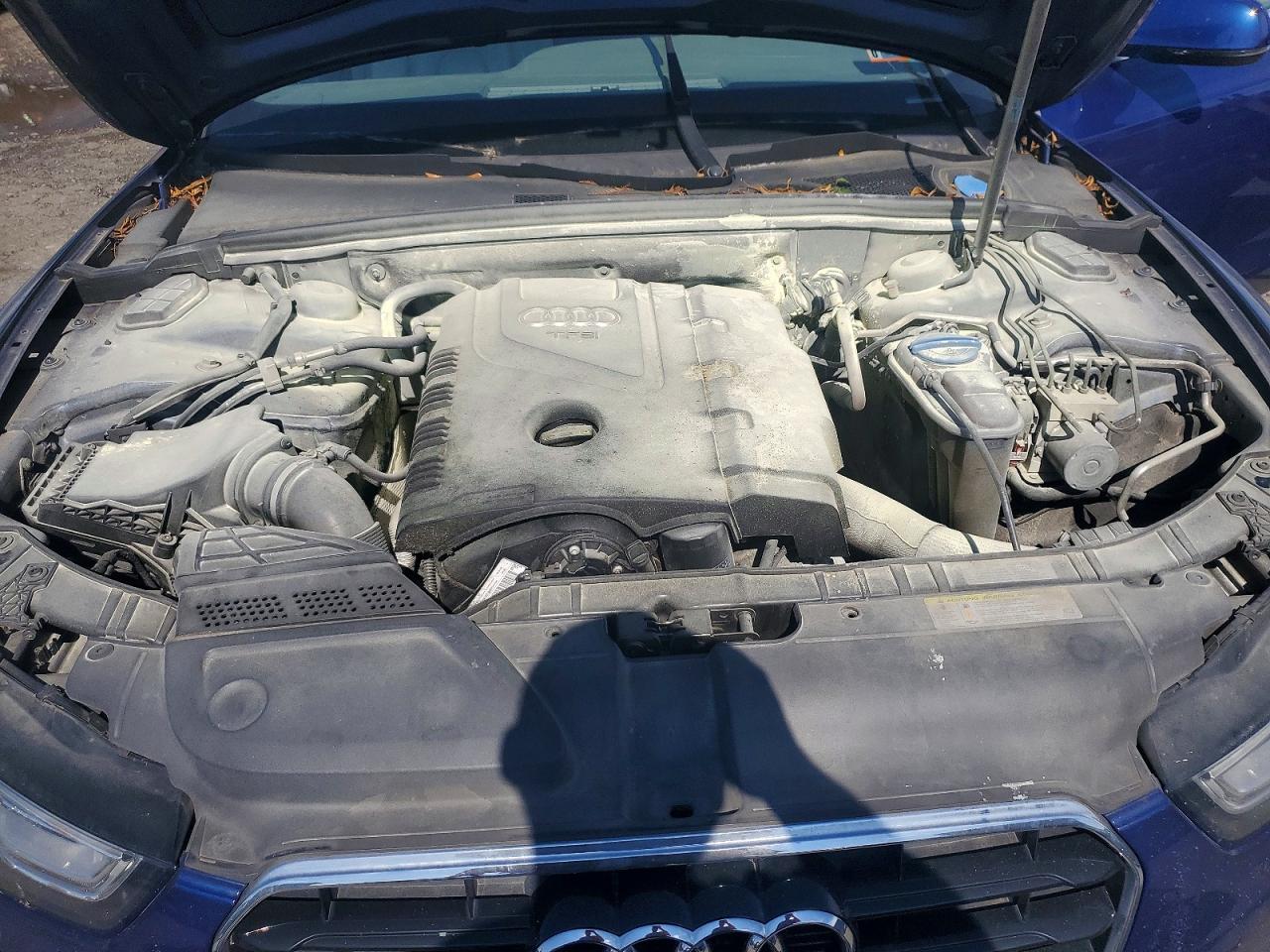 2015 Audi A5 Premium Plus Blue vin: WAUMFAFH6FN008180