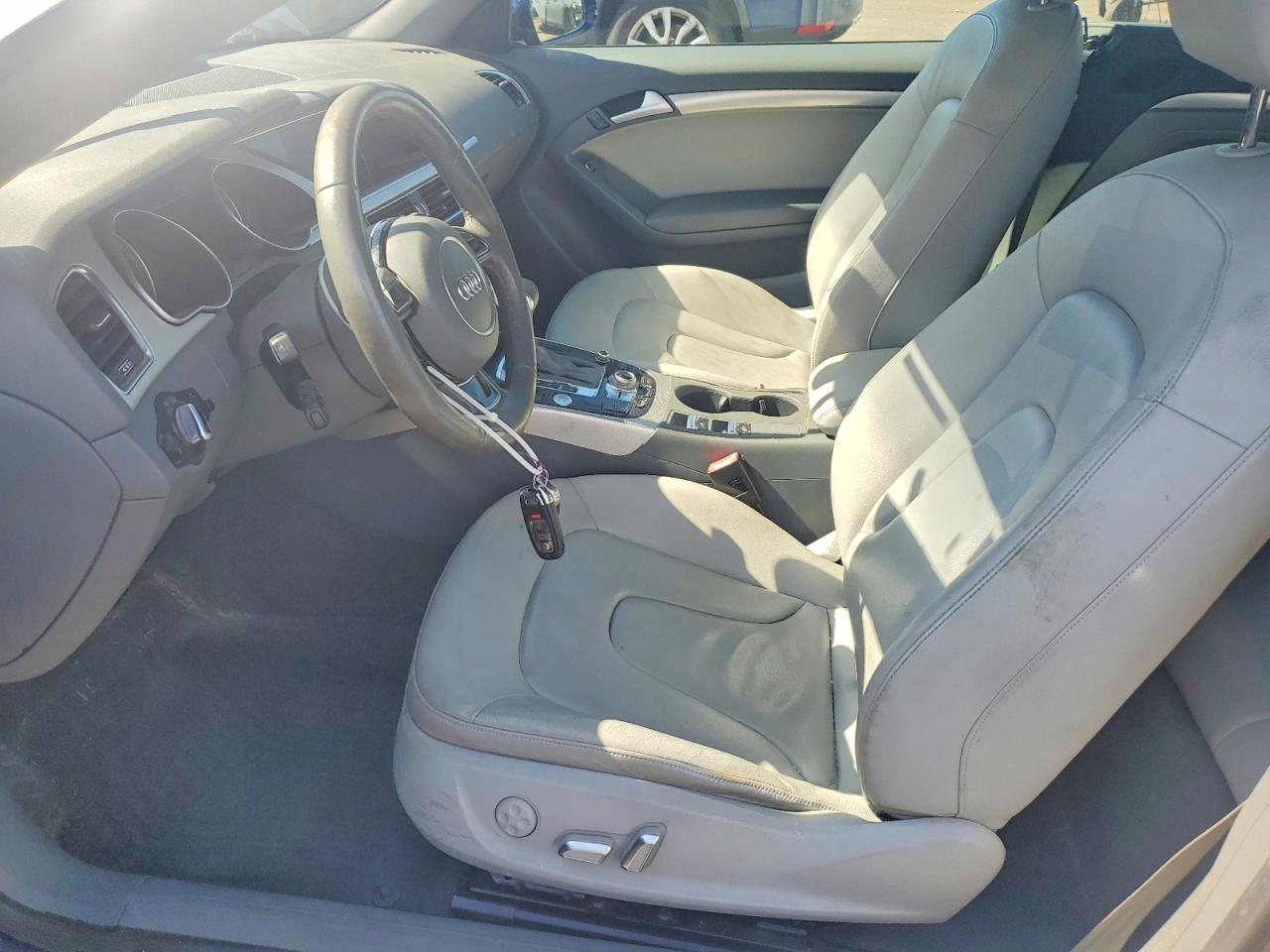 2015 Audi A5 Premium Plus Blue vin: WAUMFAFH6FN008180