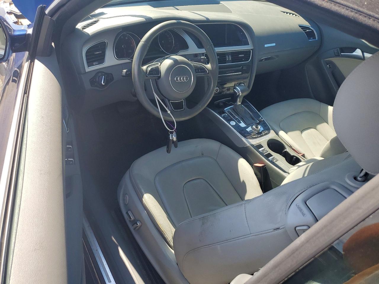 2015 Audi A5 Premium Plus Blue vin: WAUMFAFH6FN008180