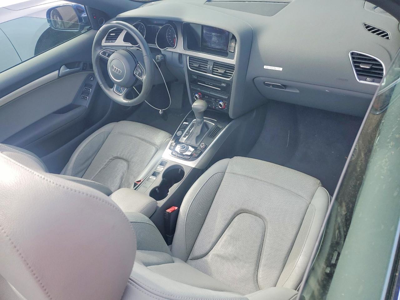 2015 Audi A5 Premium Plus Blue vin: WAUMFAFH8FN005460