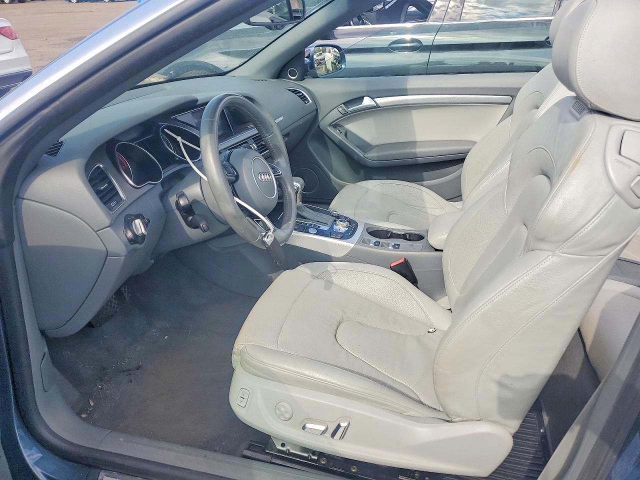 2015 Audi A5 Premium Plus Blue vin: WAUMFAFH8FN005460