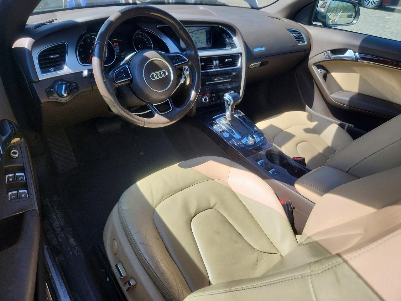 2015 Audi A5 Premium Plus Gray vin: WAUMFAFH8FN010044
