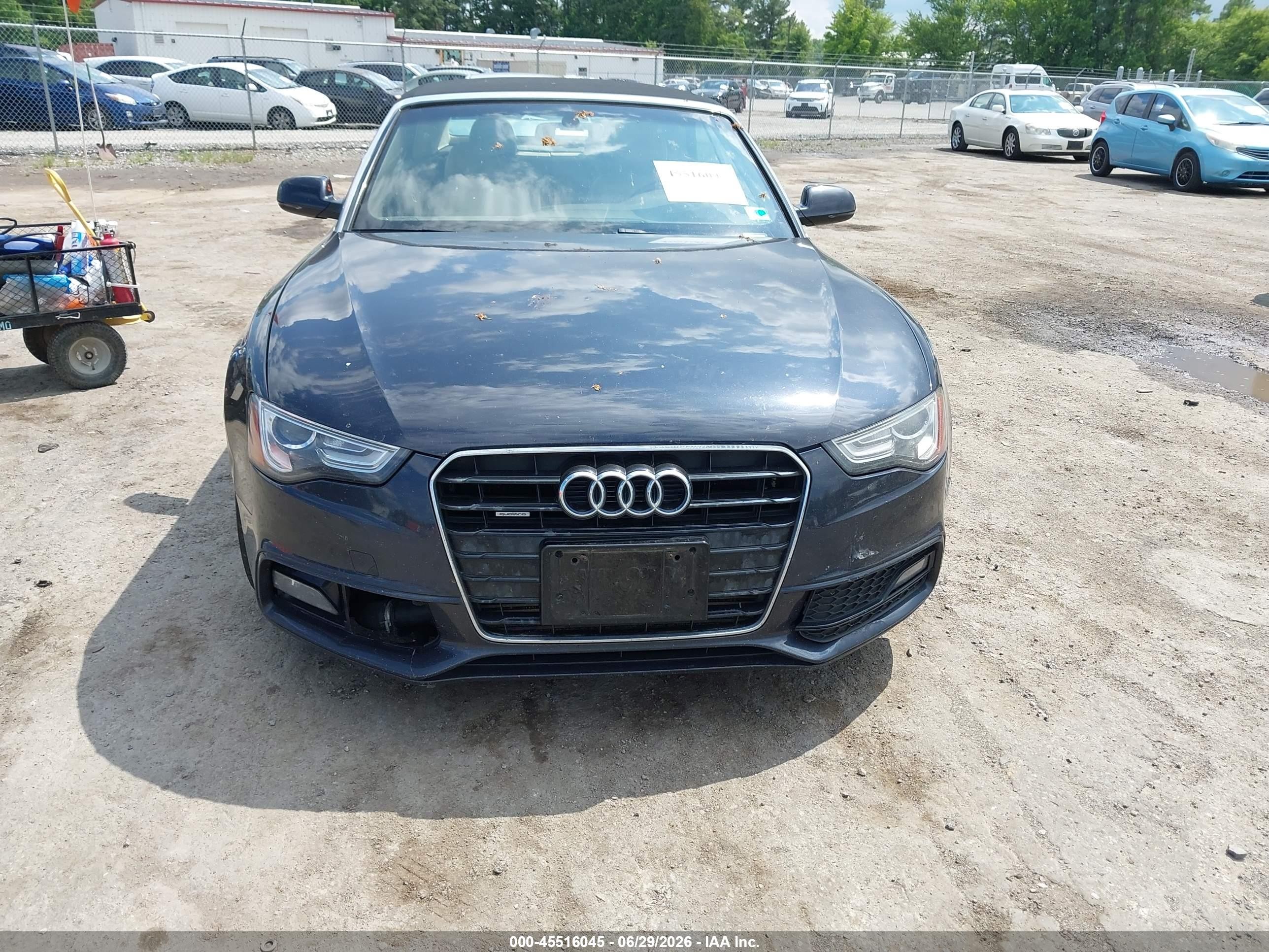 2015 Audi A5 2.0t Premium Blue vin: WAUMFAFH8FN010416