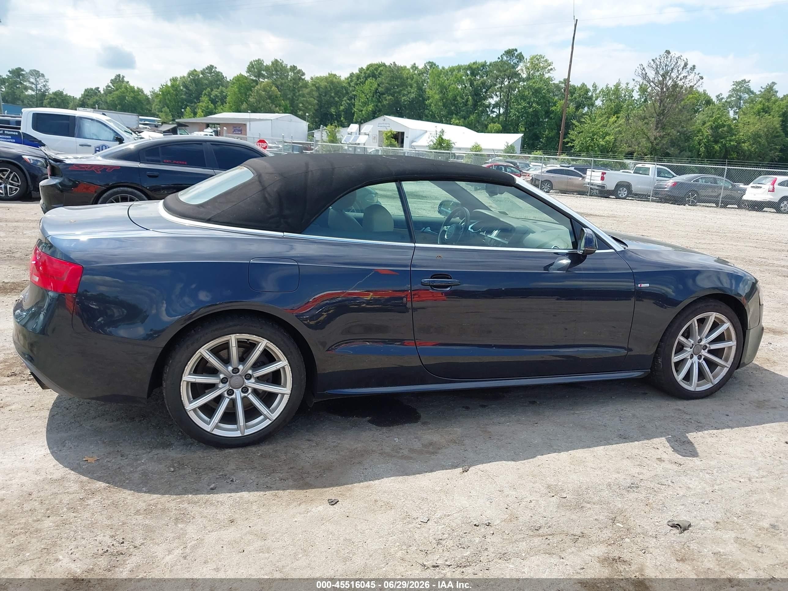 2015 Audi A5 2.0t Premium Blue vin: WAUMFAFH8FN010416