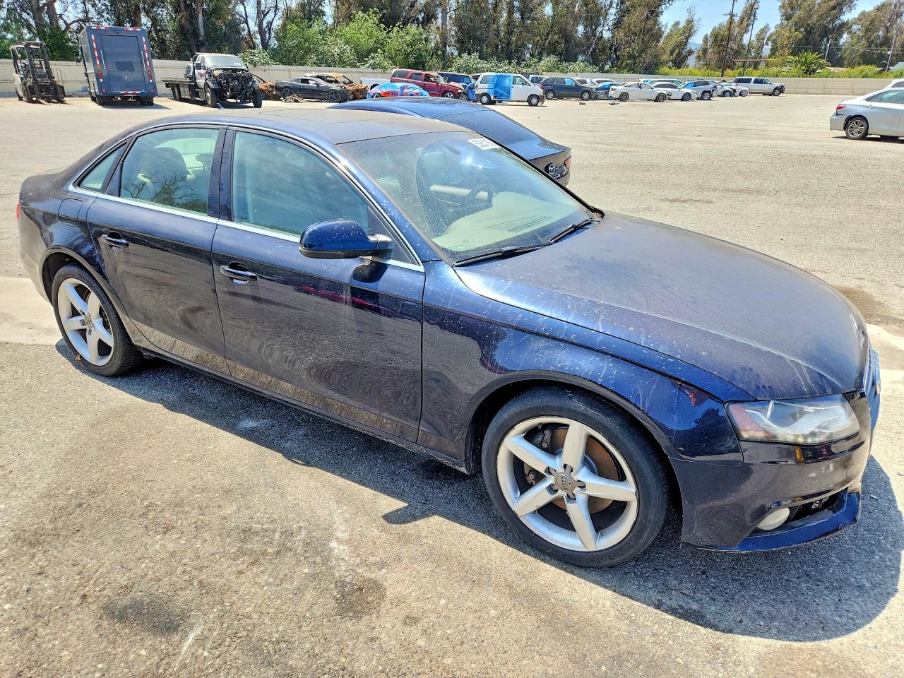 2011 Audi A4 Prestige Blue vin: WAUMFAFL3BN044682