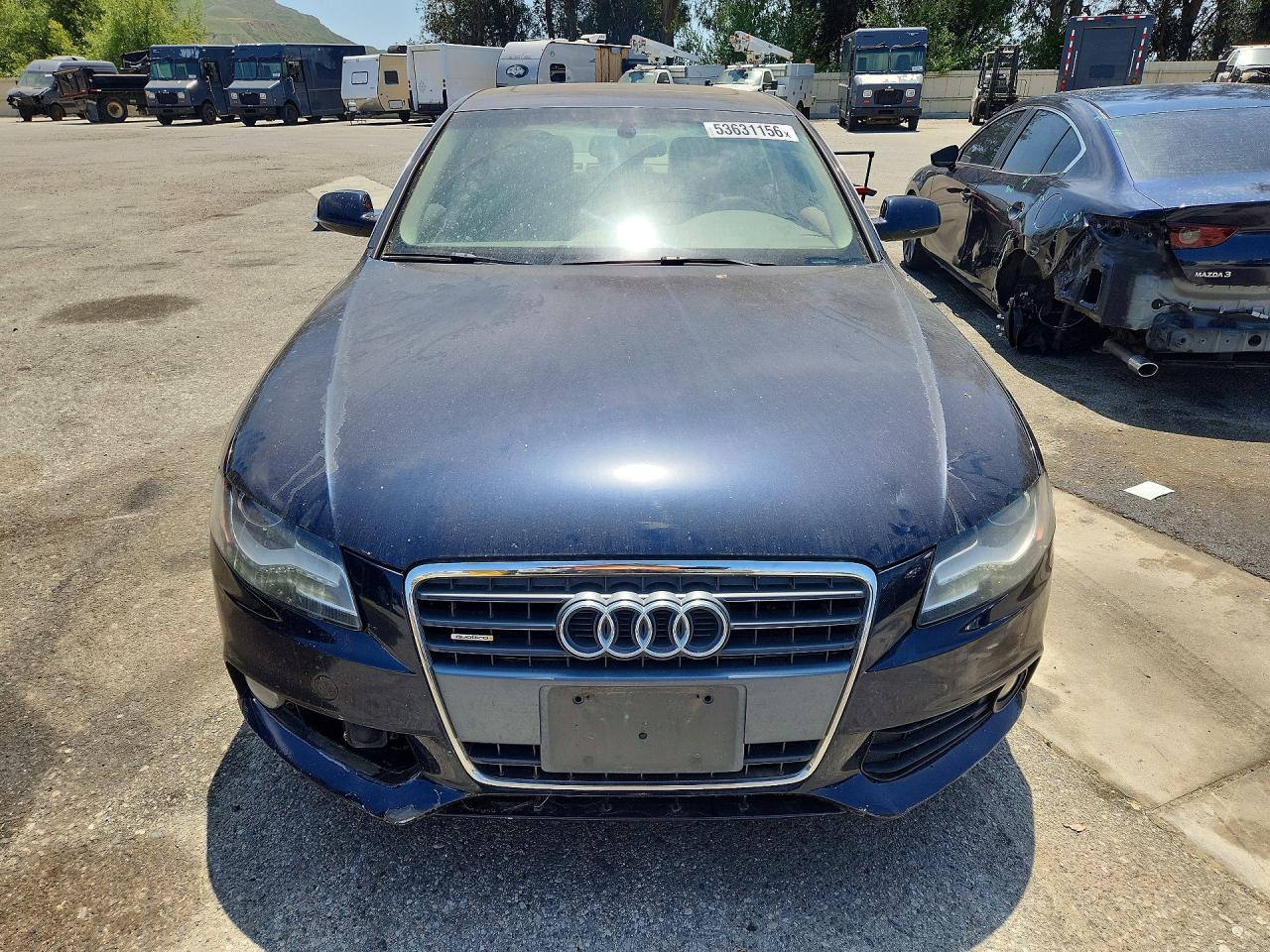 2011 Audi A4 Prestige Blue vin: WAUMFAFL3BN044682