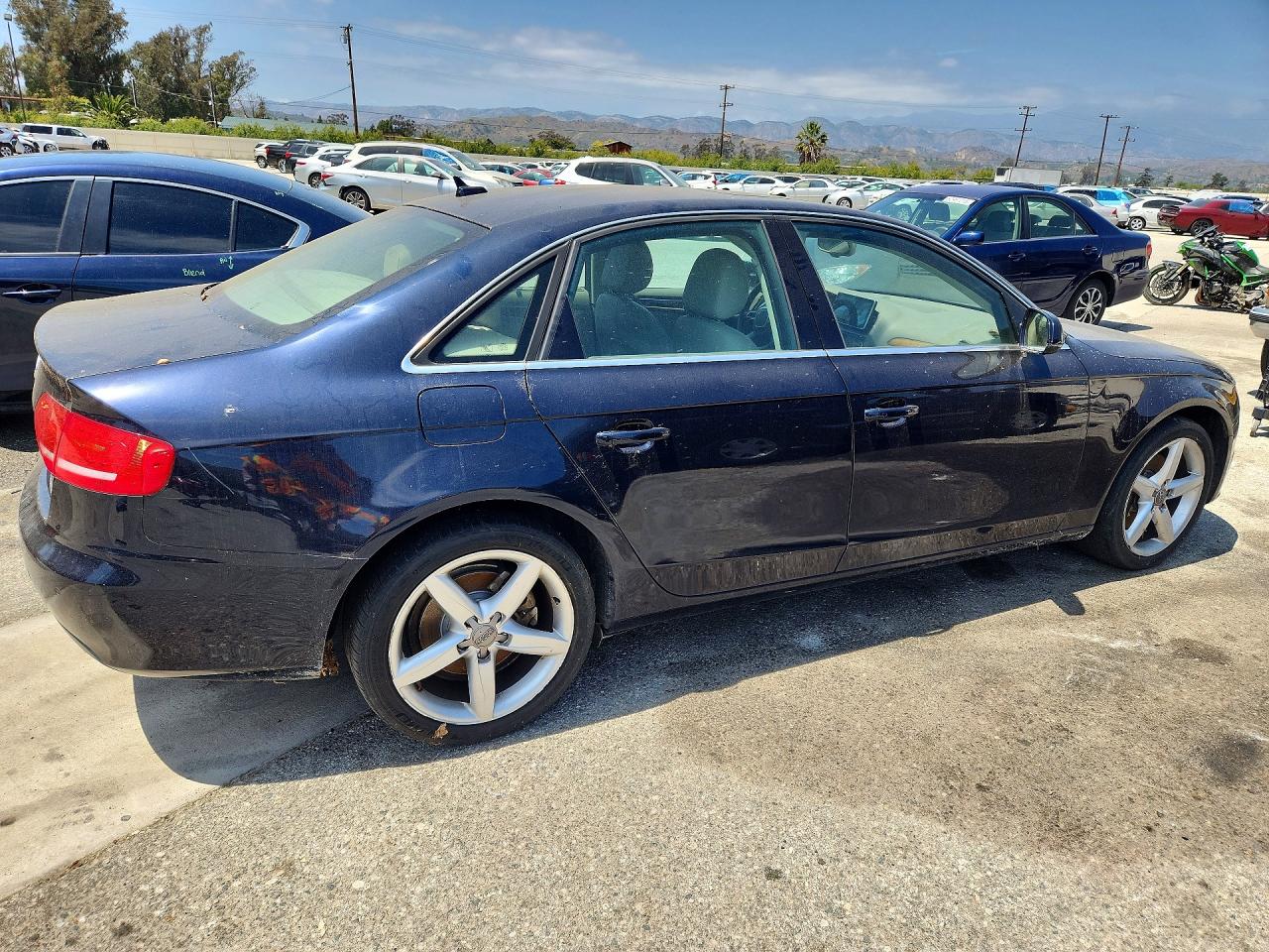 2011 Audi A4 Prestige Blue vin: WAUMFAFL3BN044682