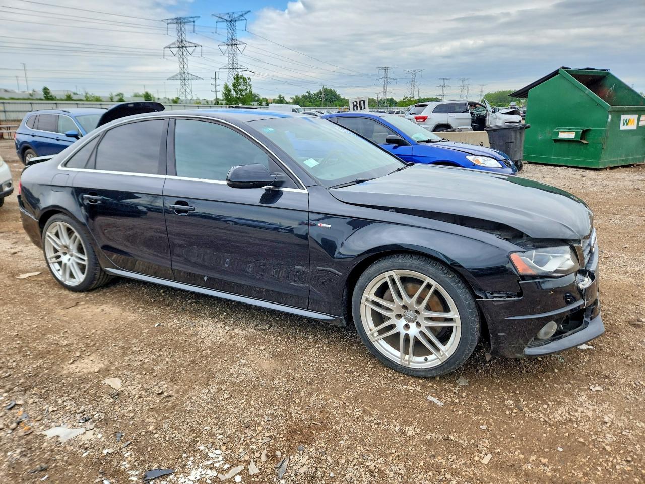 2010 Audi A4 Prestige Black vin: WAUMFAFLXAN021477