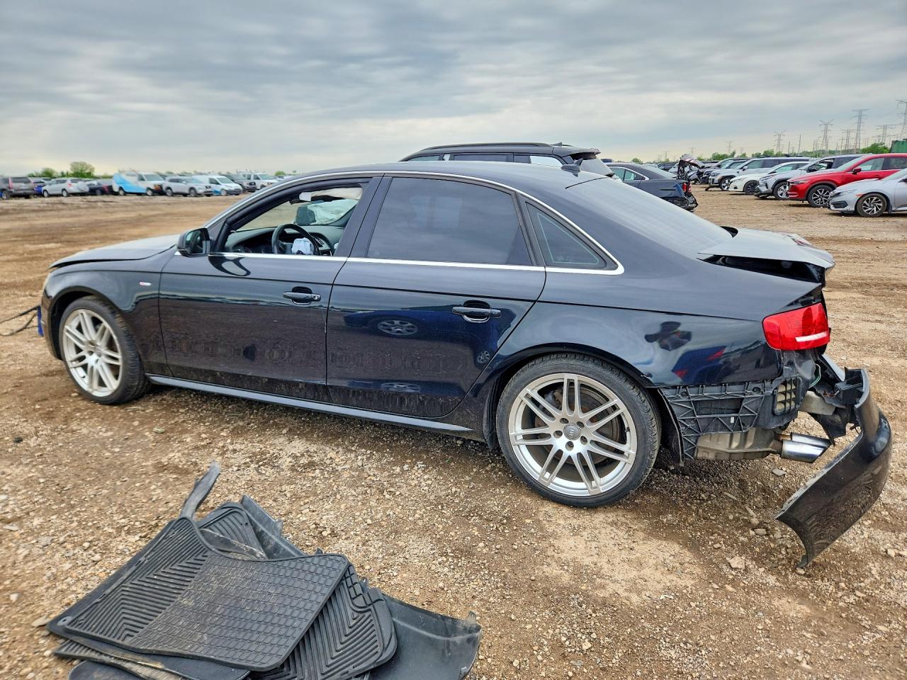 2010 Audi A4 Prestige Black vin: WAUMFAFLXAN021477