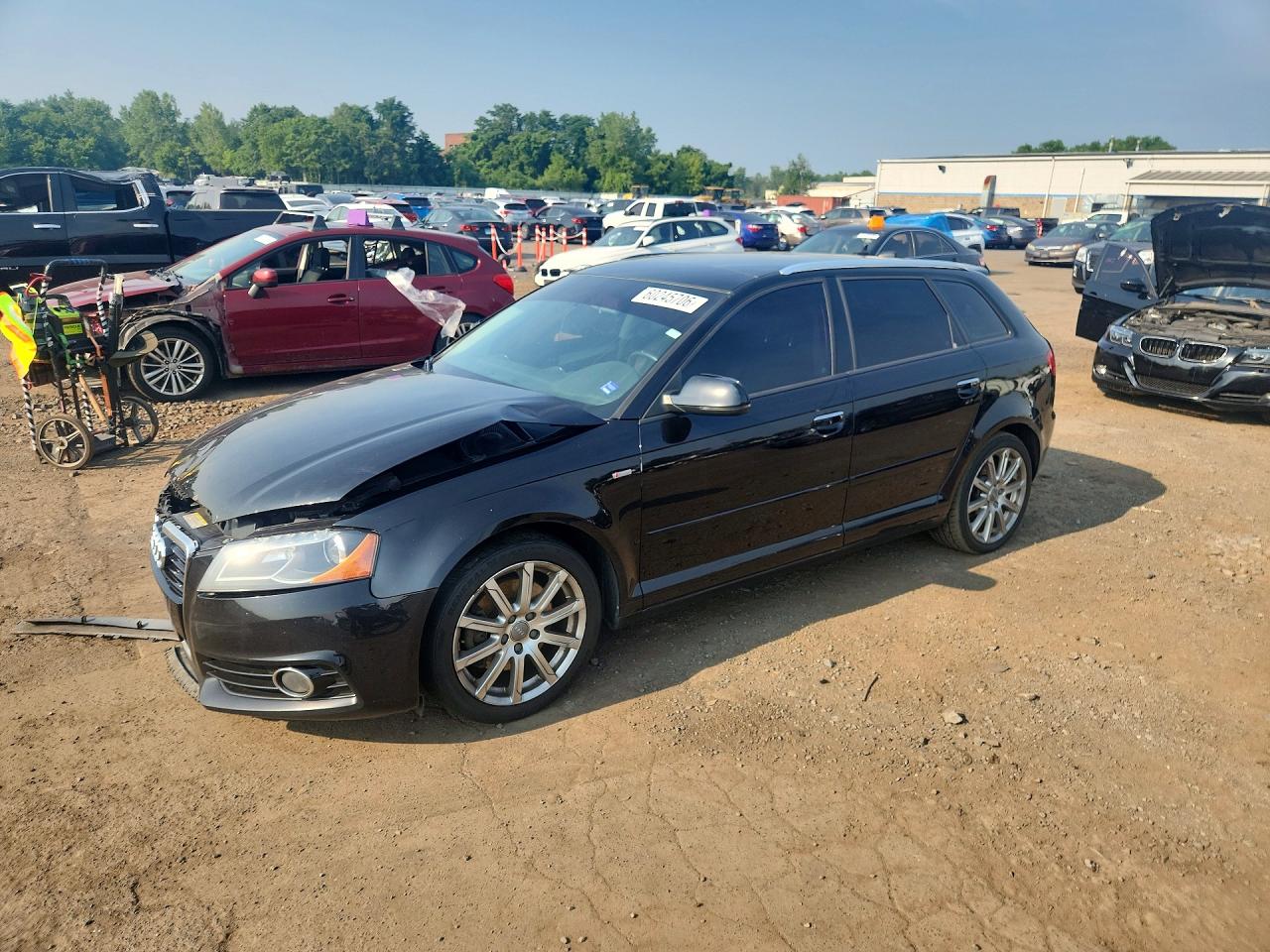 2011 Audi A3 Premium Plus Black vin: WAUMFAFM0BA034580
