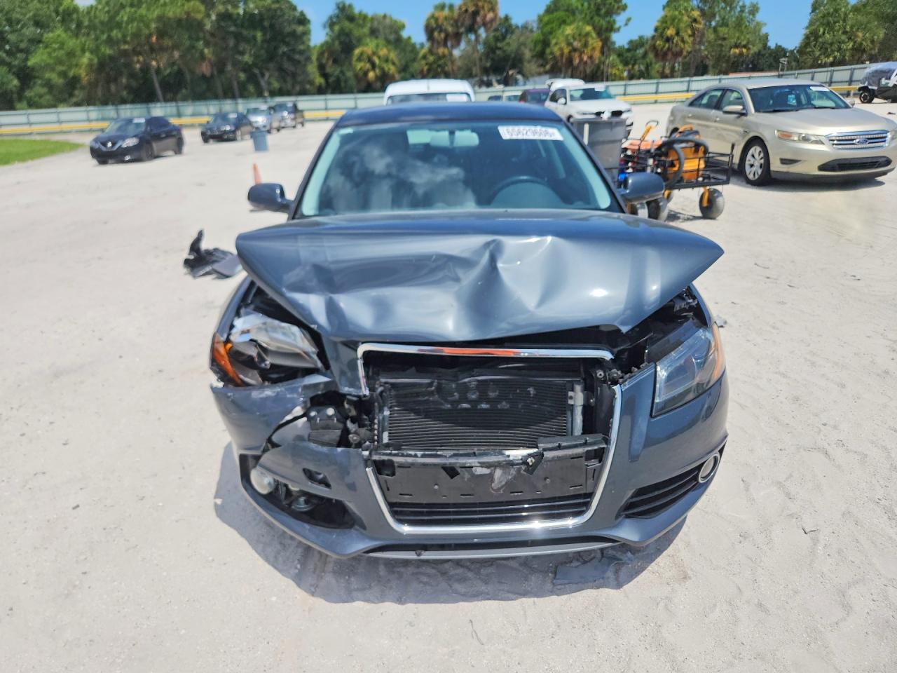 2013 Audi A3 Premium Plus Gray vin: WAUMFAFM1DA033537