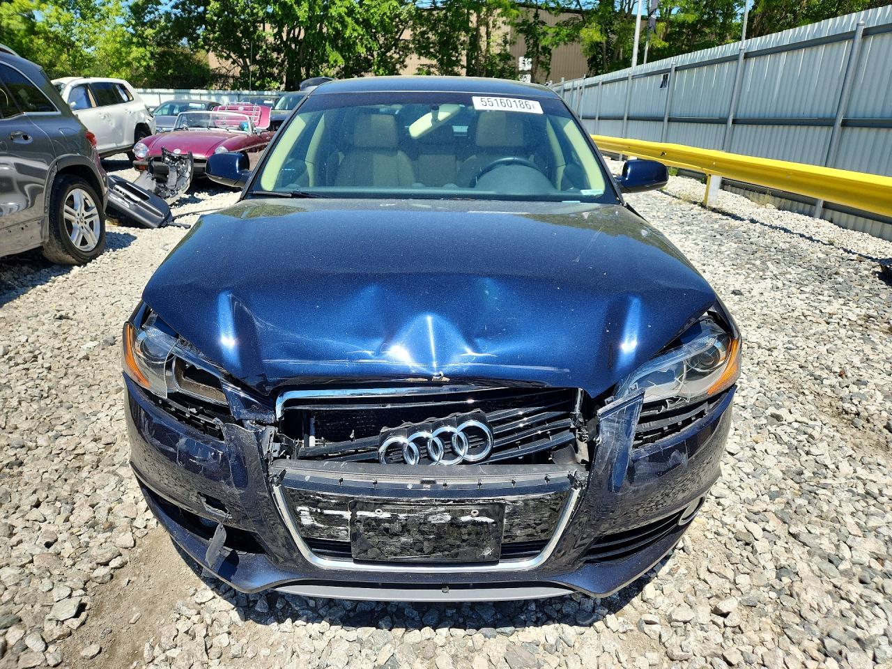 2013 Audi A3 Premium Plus Blue vin: WAUMFAFM4DA012892