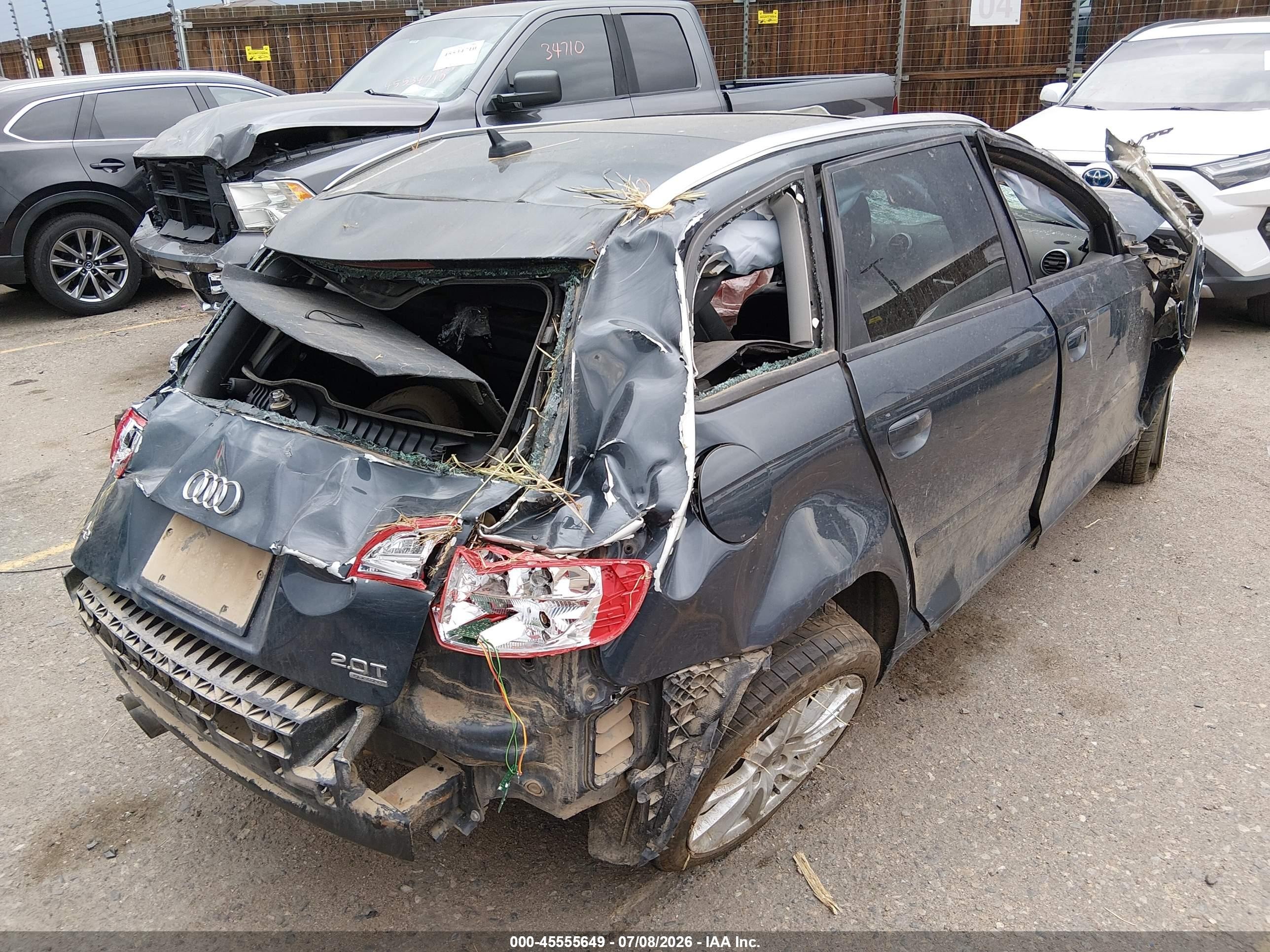 2010 Audi A3 2.0t Premium Teal vin: WAUMFAFM5AA143275