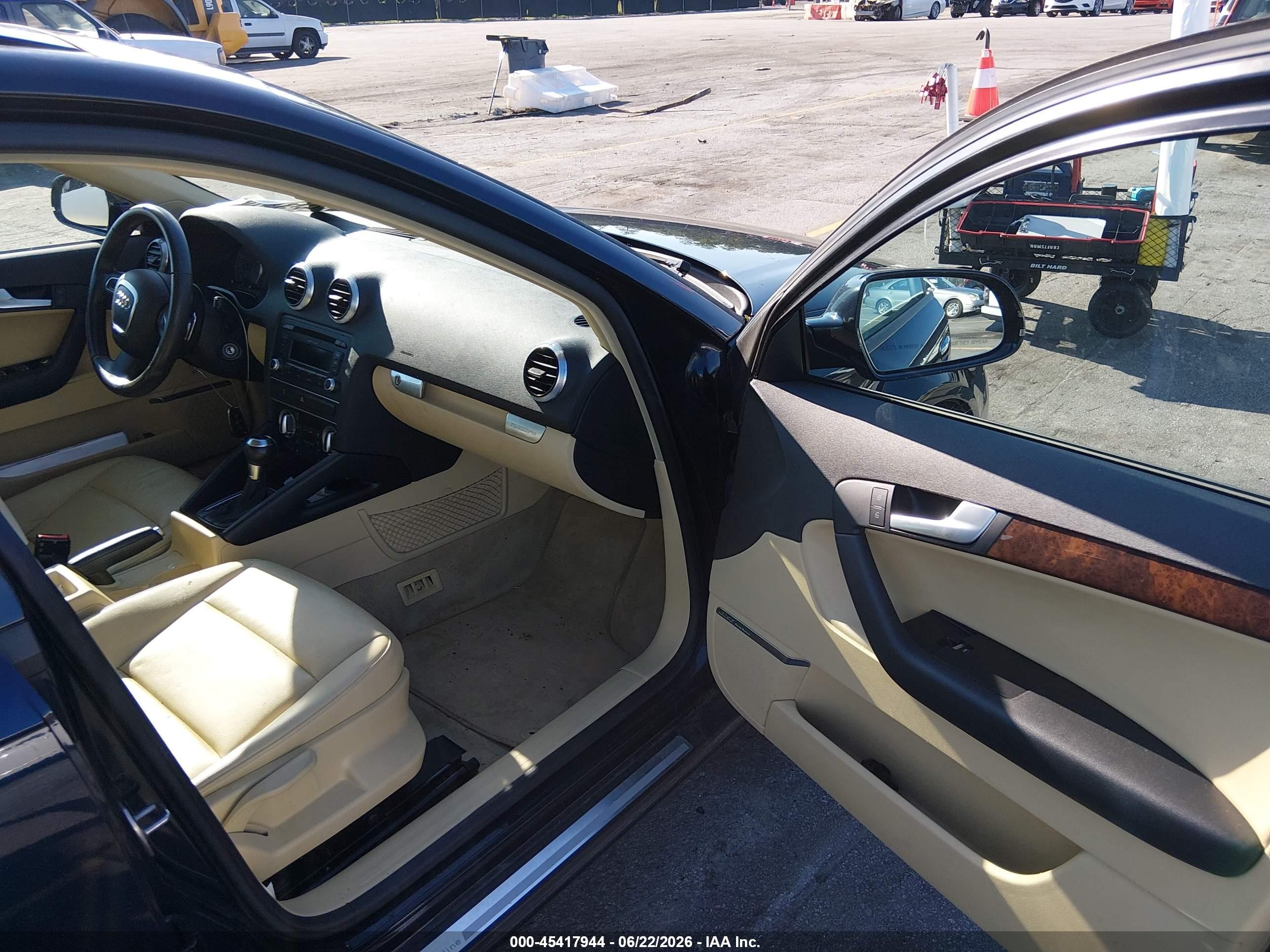 2012 Audi A3 2.0t Premium Plus Blue vin: WAUMFAFM6CA140355