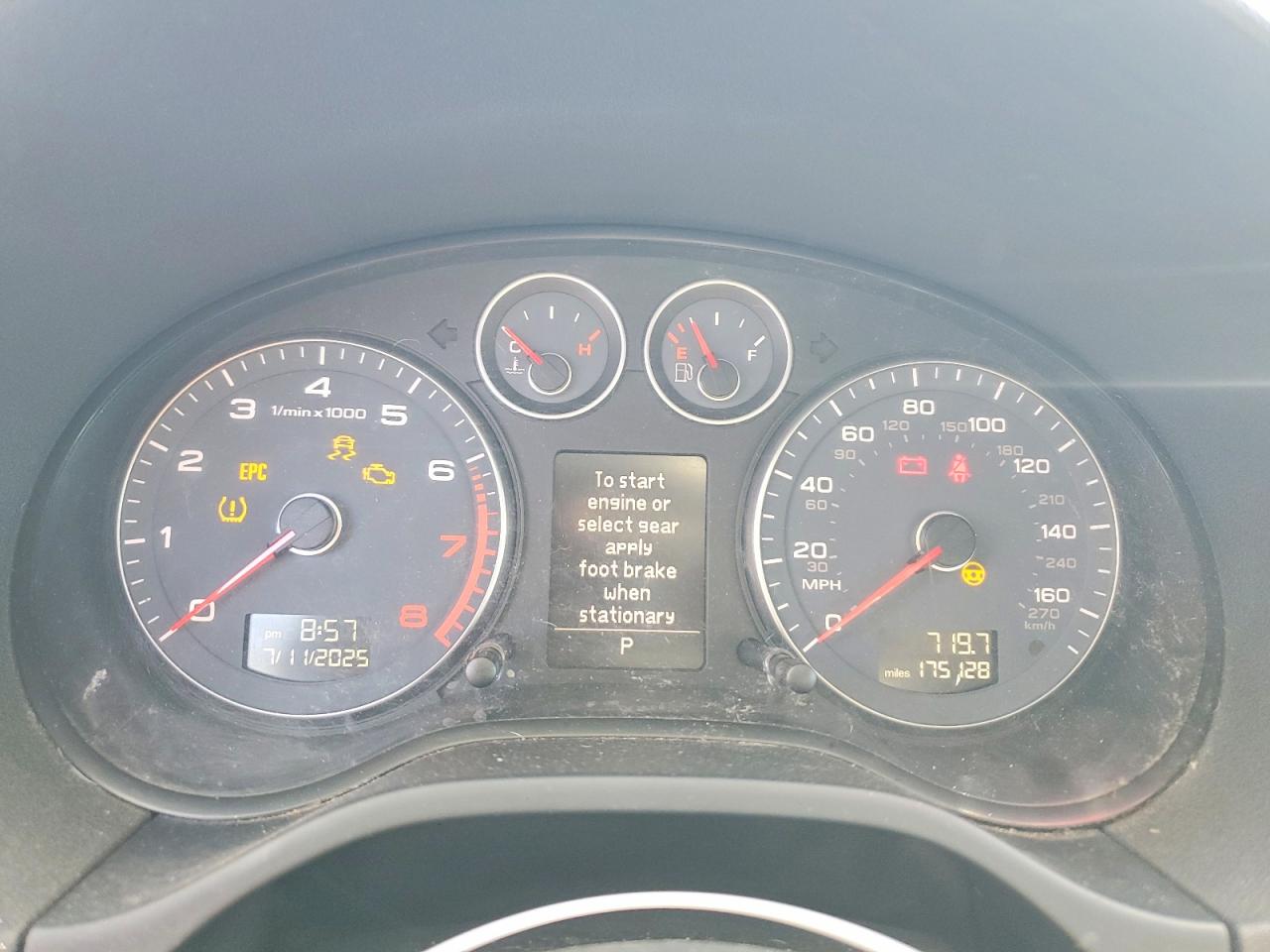2011 Audi A3 Premium Plus Charcoal vin: WAUMFAFM7BA081072