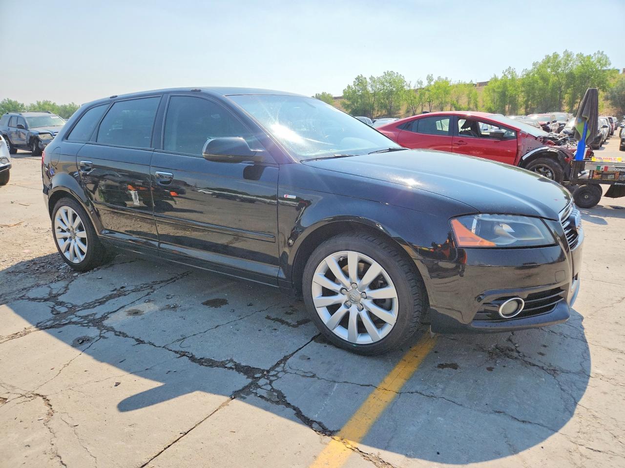 2011 Audi A3 Premium Plus Black vin: WAUMFAFMXBA081048