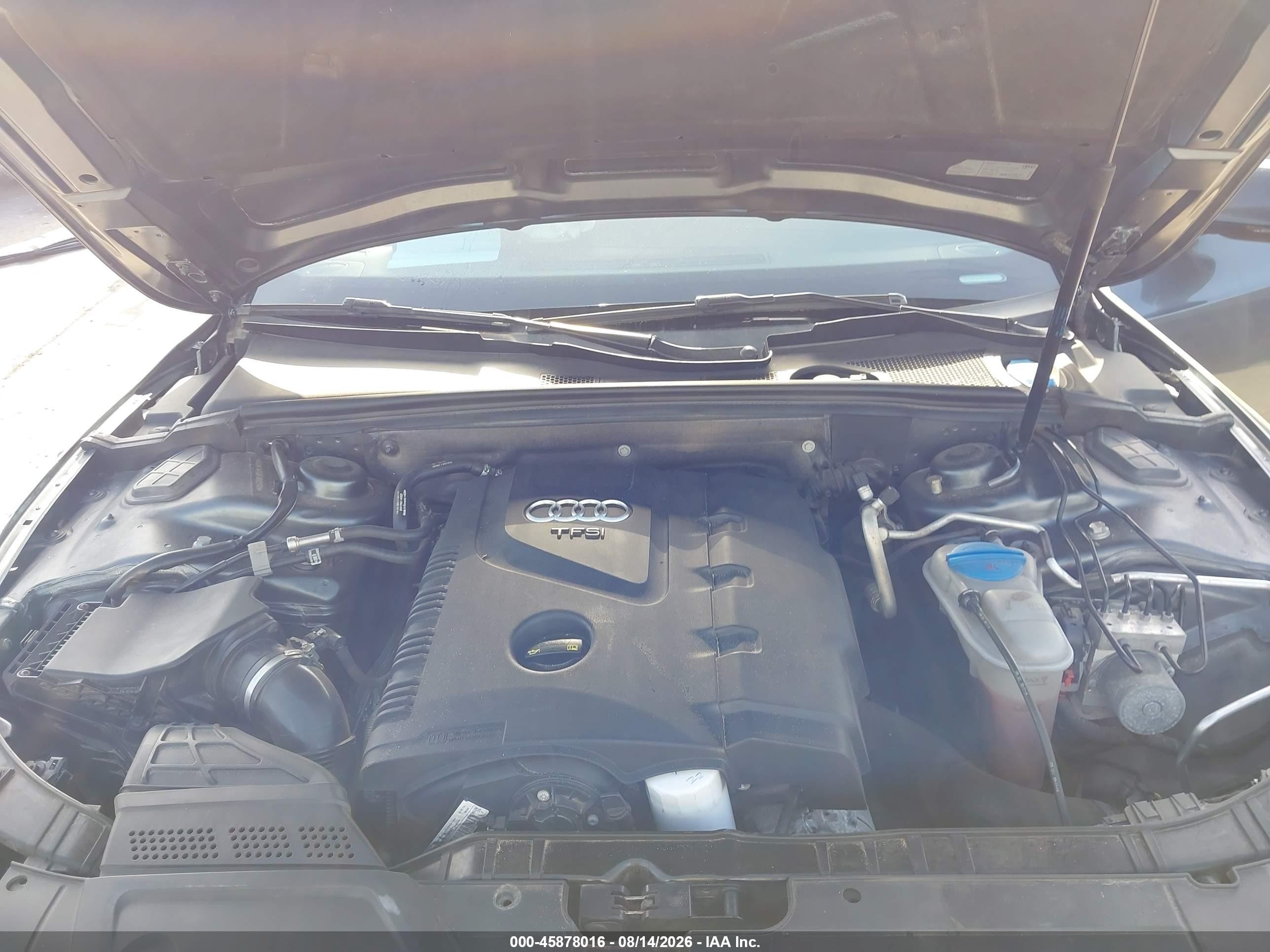 2015 Audi A5 2.0t Premium Серый vin: WAUMFAFR2FA003705