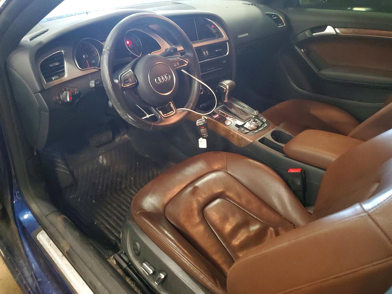 2015 Audi A5 Premium Plus Blue vin: WAUMFAFR2FA030435