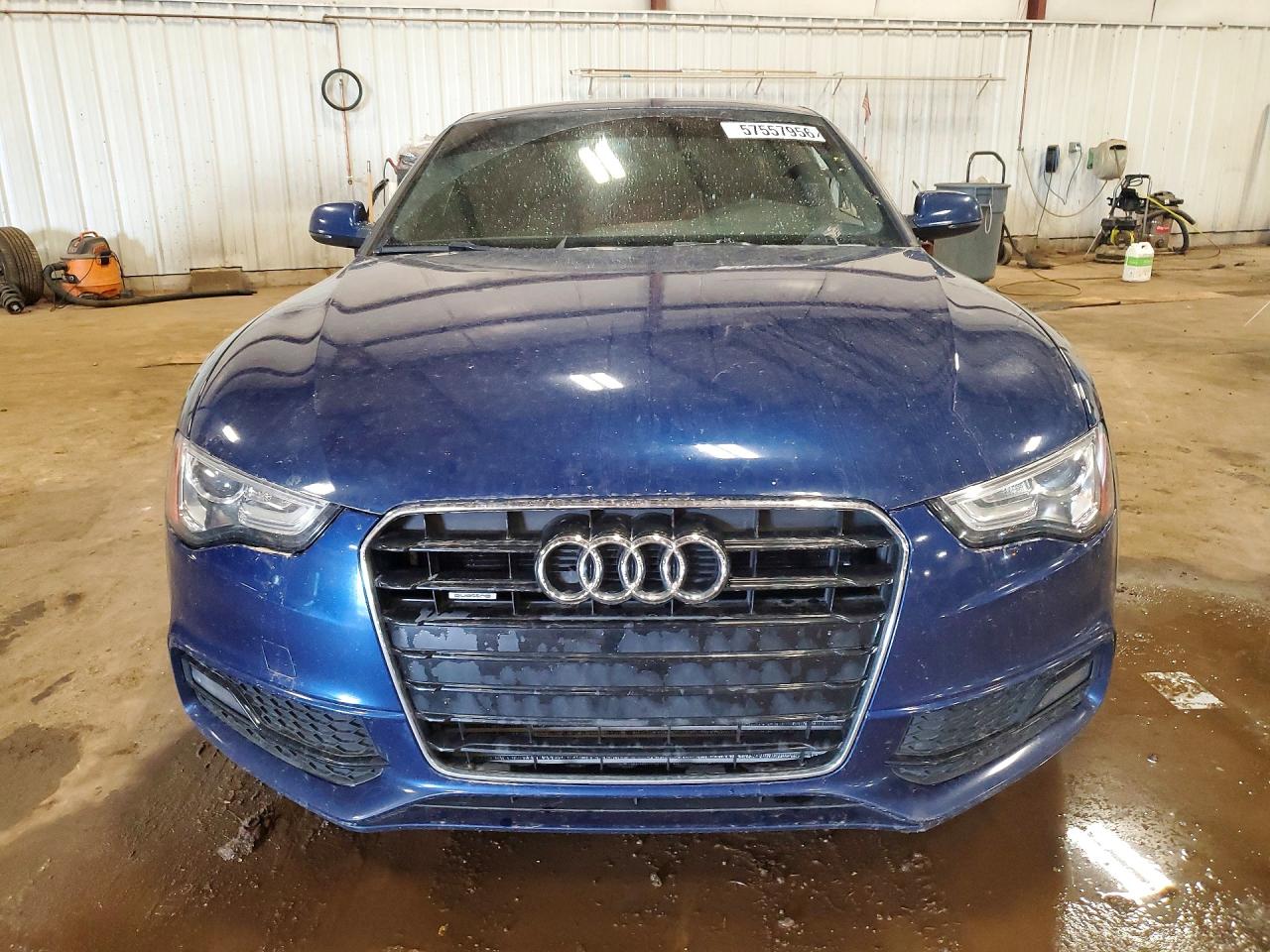 2015 Audi A5 Premium Plus Blue vin: WAUMFAFR2FA030435