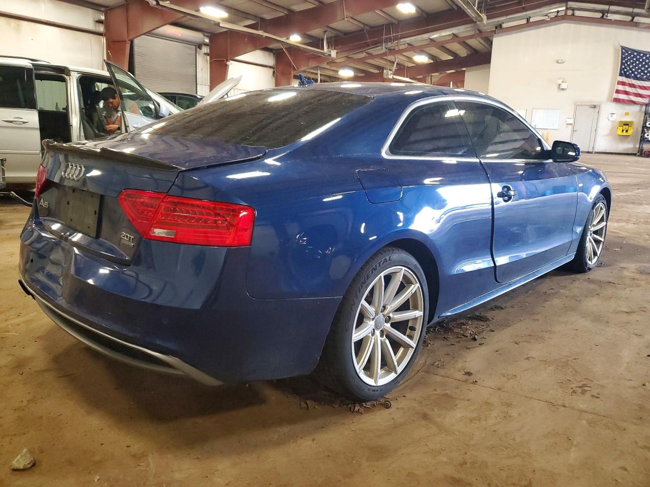 2015 Audi A5 Premium Plus Blue vin: WAUMFAFR2FA030435