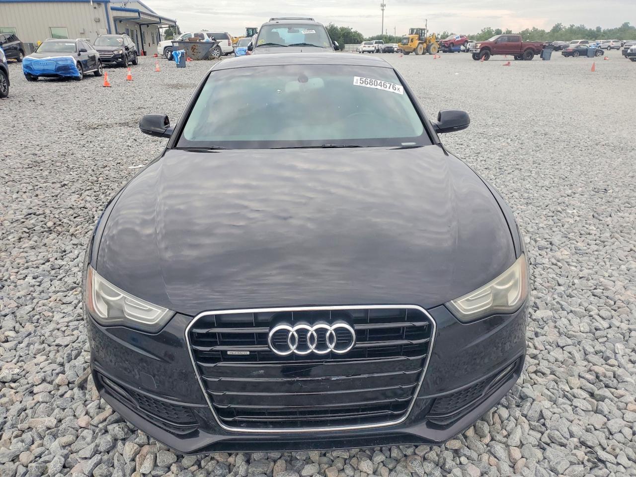 2015 Audi A5 Premium Plus Черный vin: WAUMFAFR2FA034016