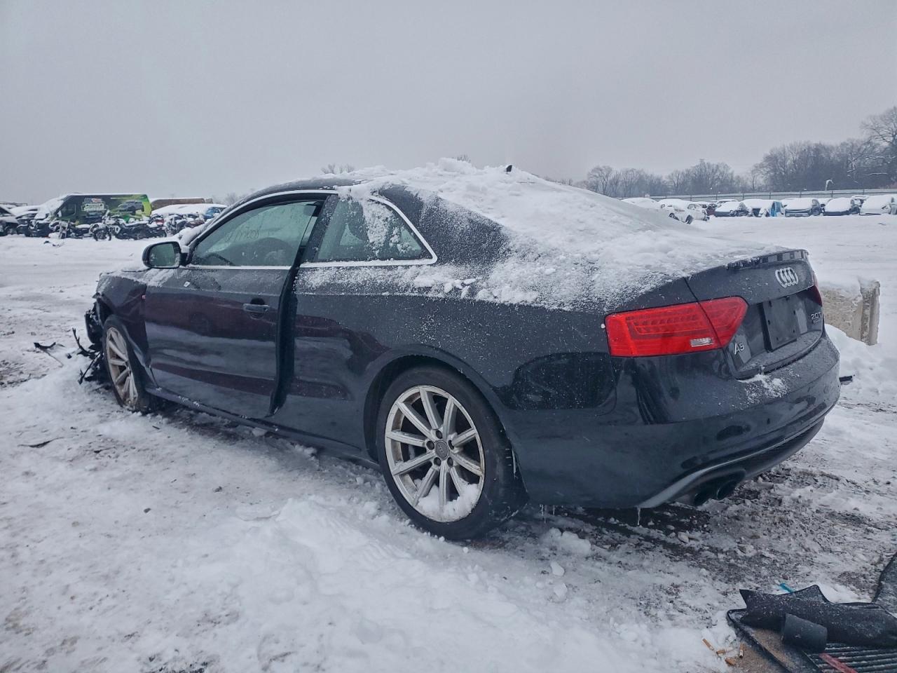2015 Audi A5 Premium Plus Black vin: WAUMFAFR2FA051673