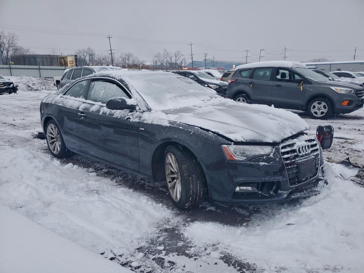 2015 Audi A5 Premium Plus Black vin: WAUMFAFR2FA051673