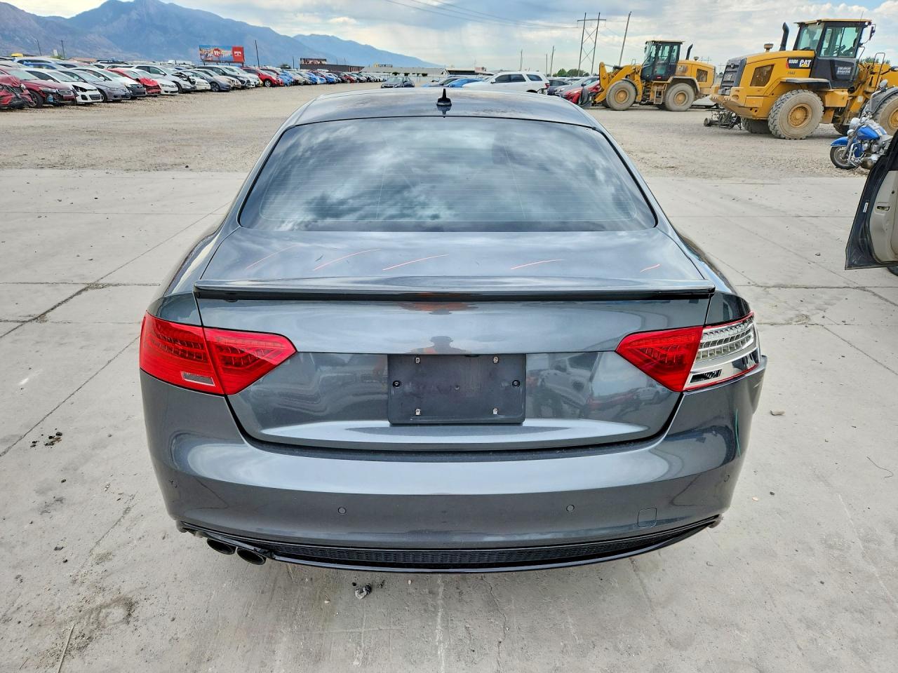 2014 Audi A5 Premium Plus Gray vin: WAUMFAFR3EA067279