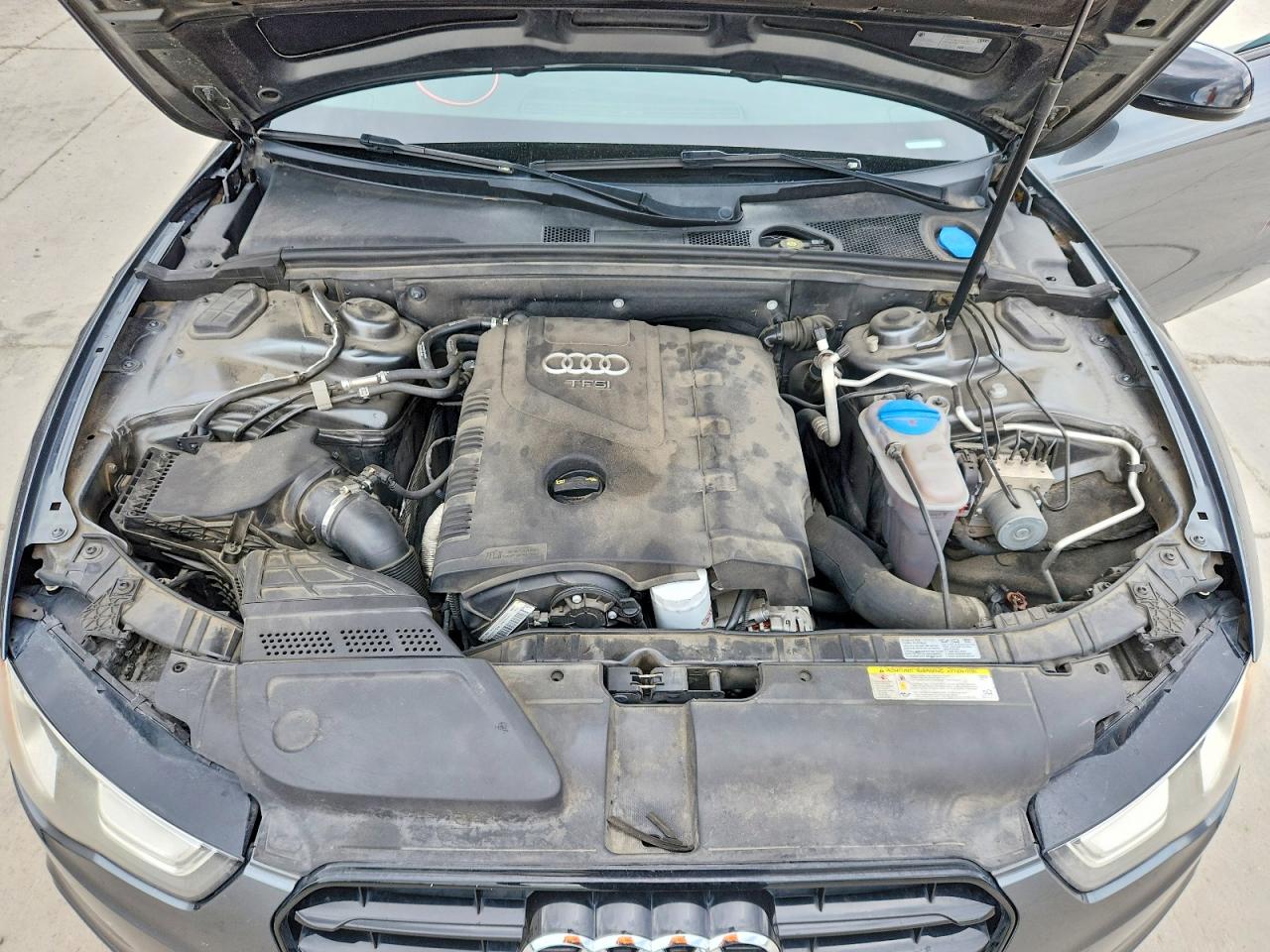 2014 Audi A5 Premium Plus Gray vin: WAUMFAFR3EA067279