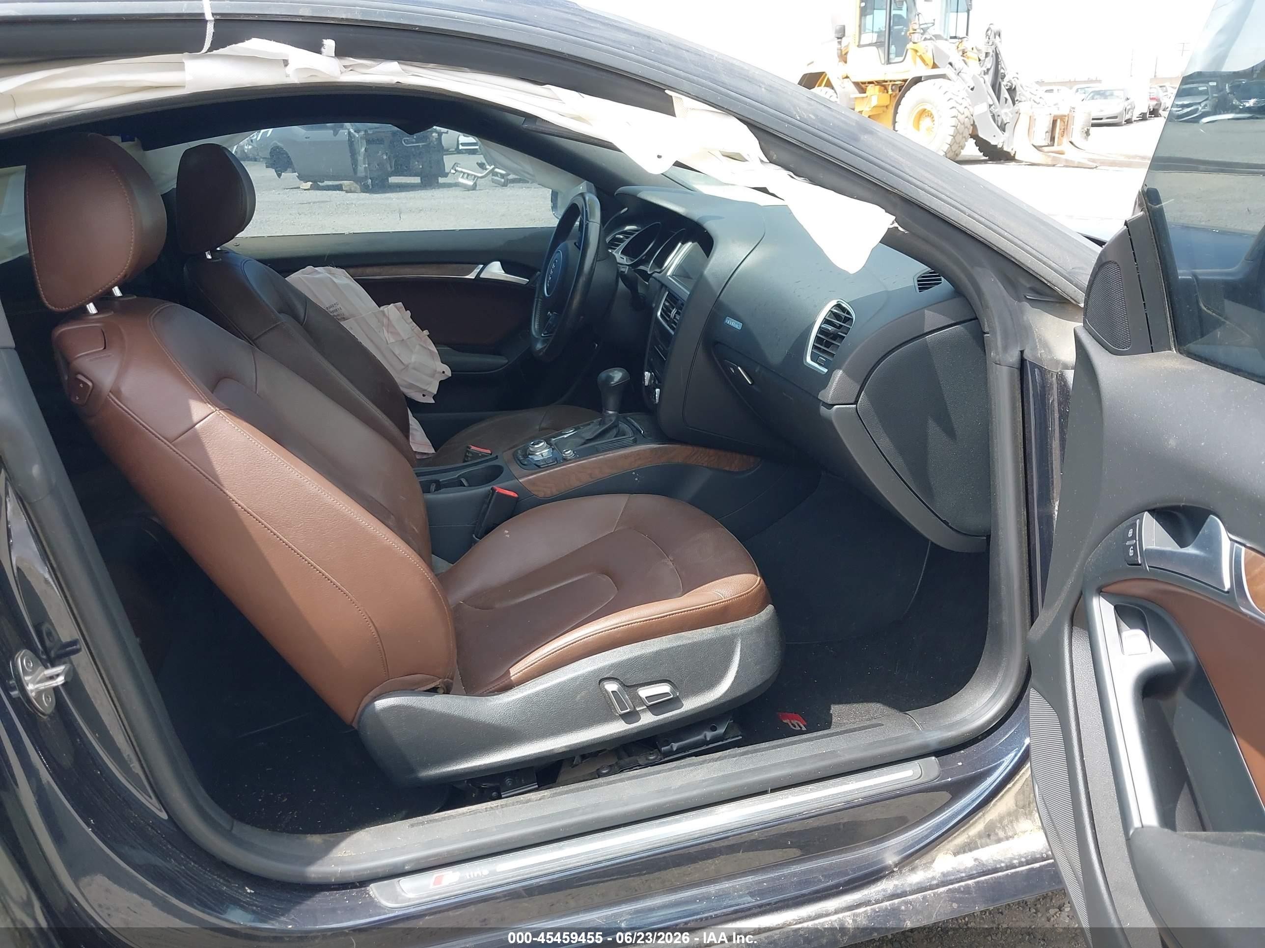 2015 Audi A5 2.0t Premium Gray vin: WAUMFAFR3FA025387