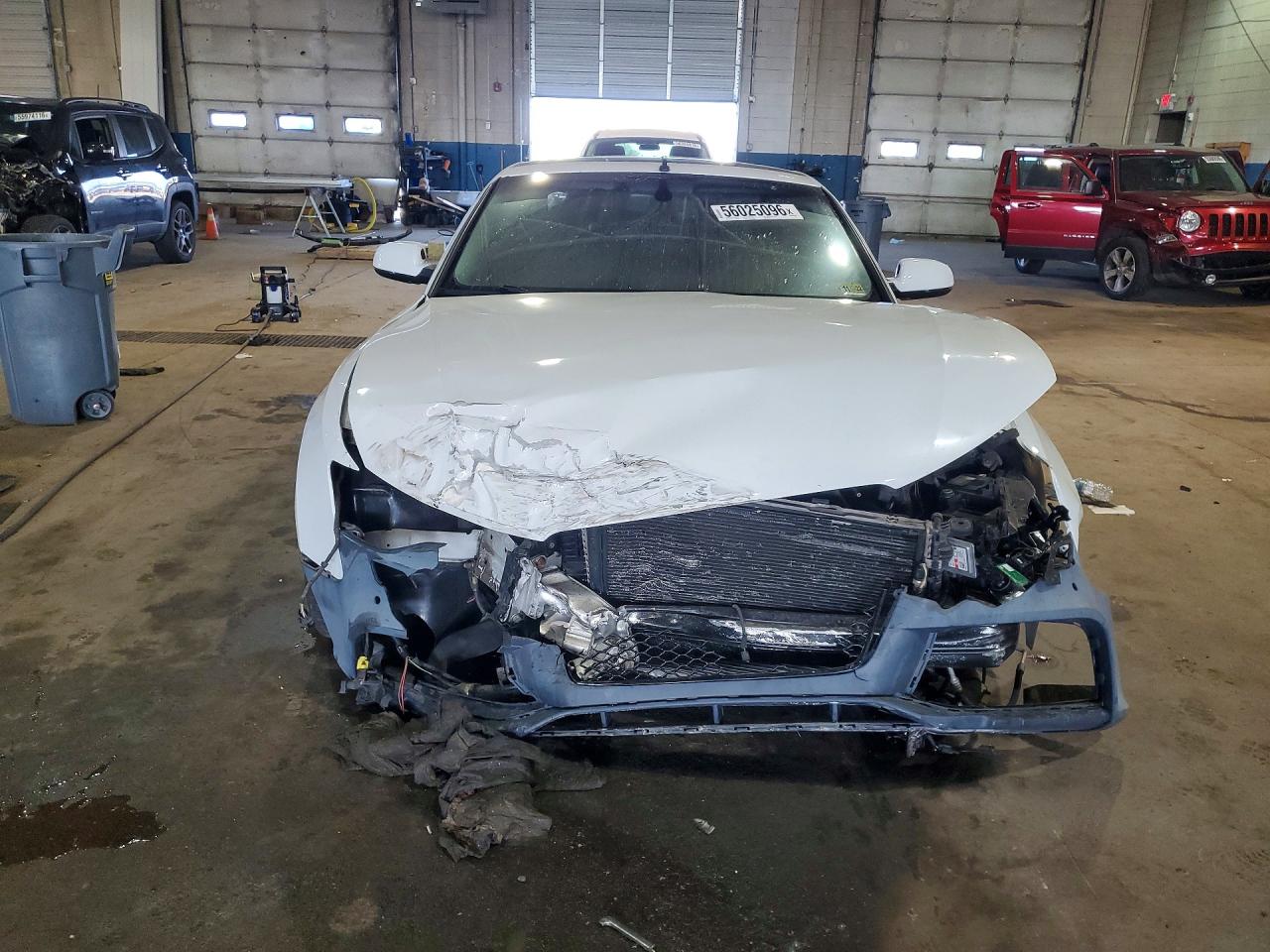 2015 Audi A5 Premium Plus White vin: WAUMFAFR3FA029259