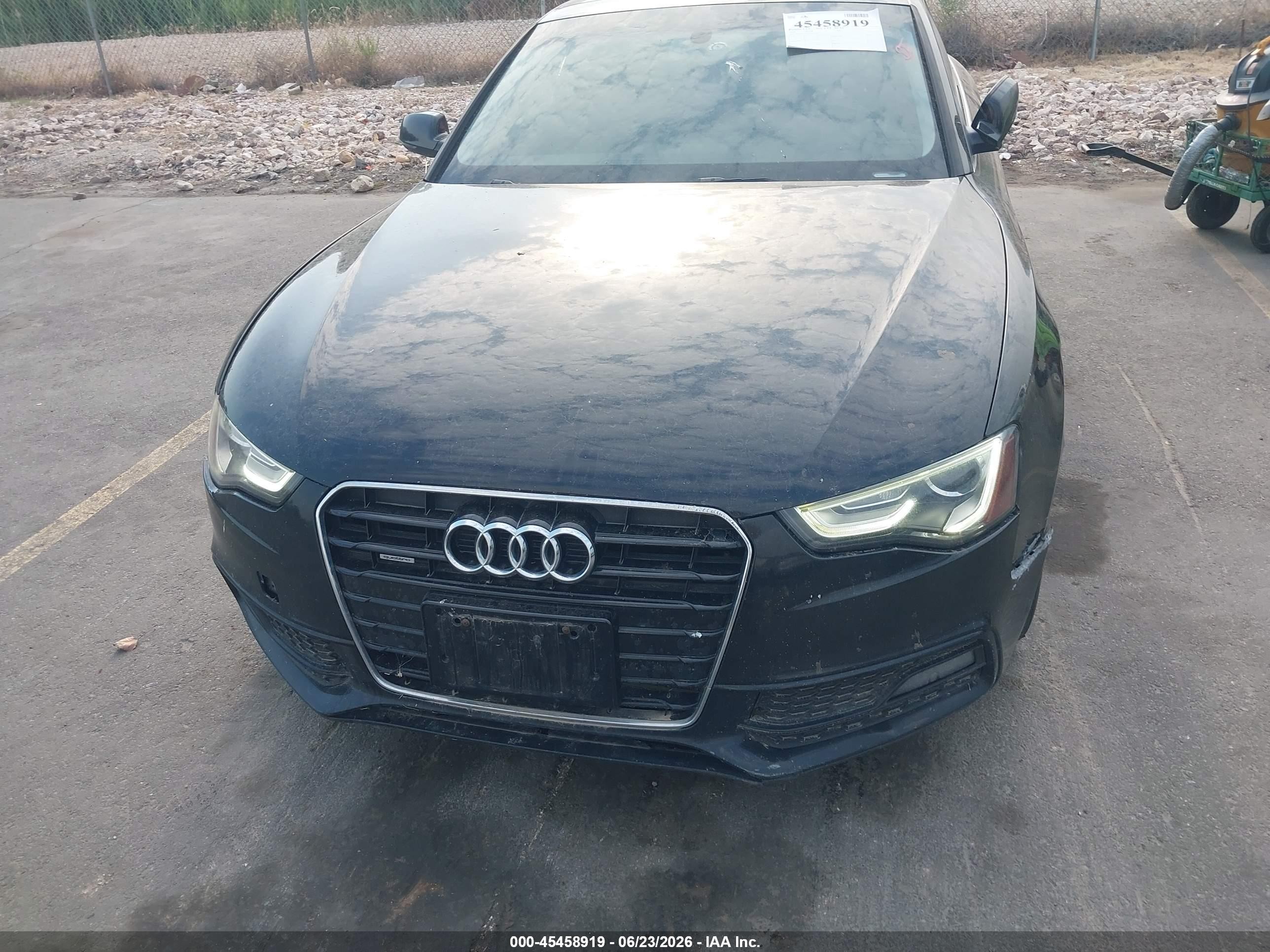 2015 Audi A5 2.0t Premium Black vin: WAUMFAFR5FA011202