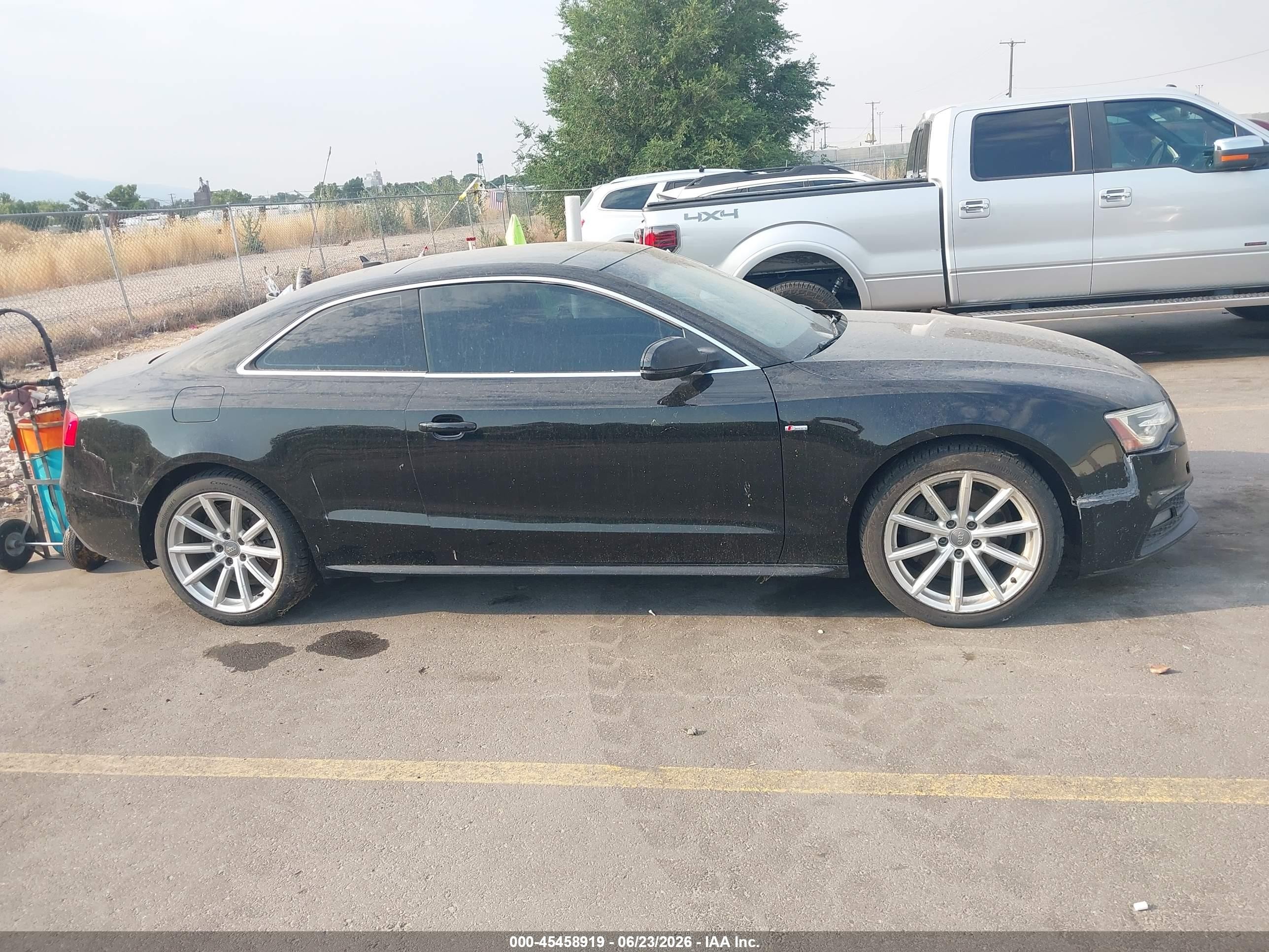 2015 Audi A5 2.0t Premium Black vin: WAUMFAFR5FA011202