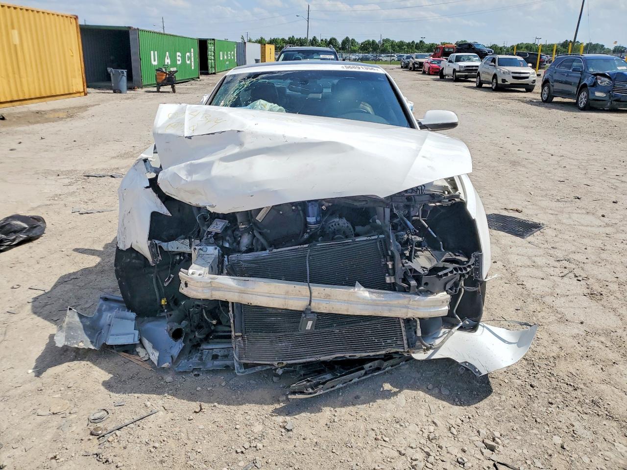 2015 Audi A5 Premium Plus White vin: WAUMFAFR7FA004364